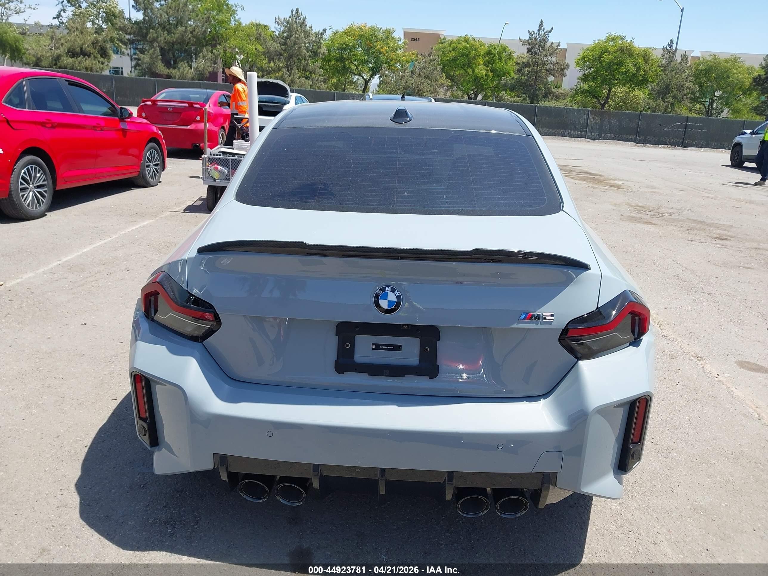 2026 Bmw M2 Gray vin: 3MF23DM0XT8G05703