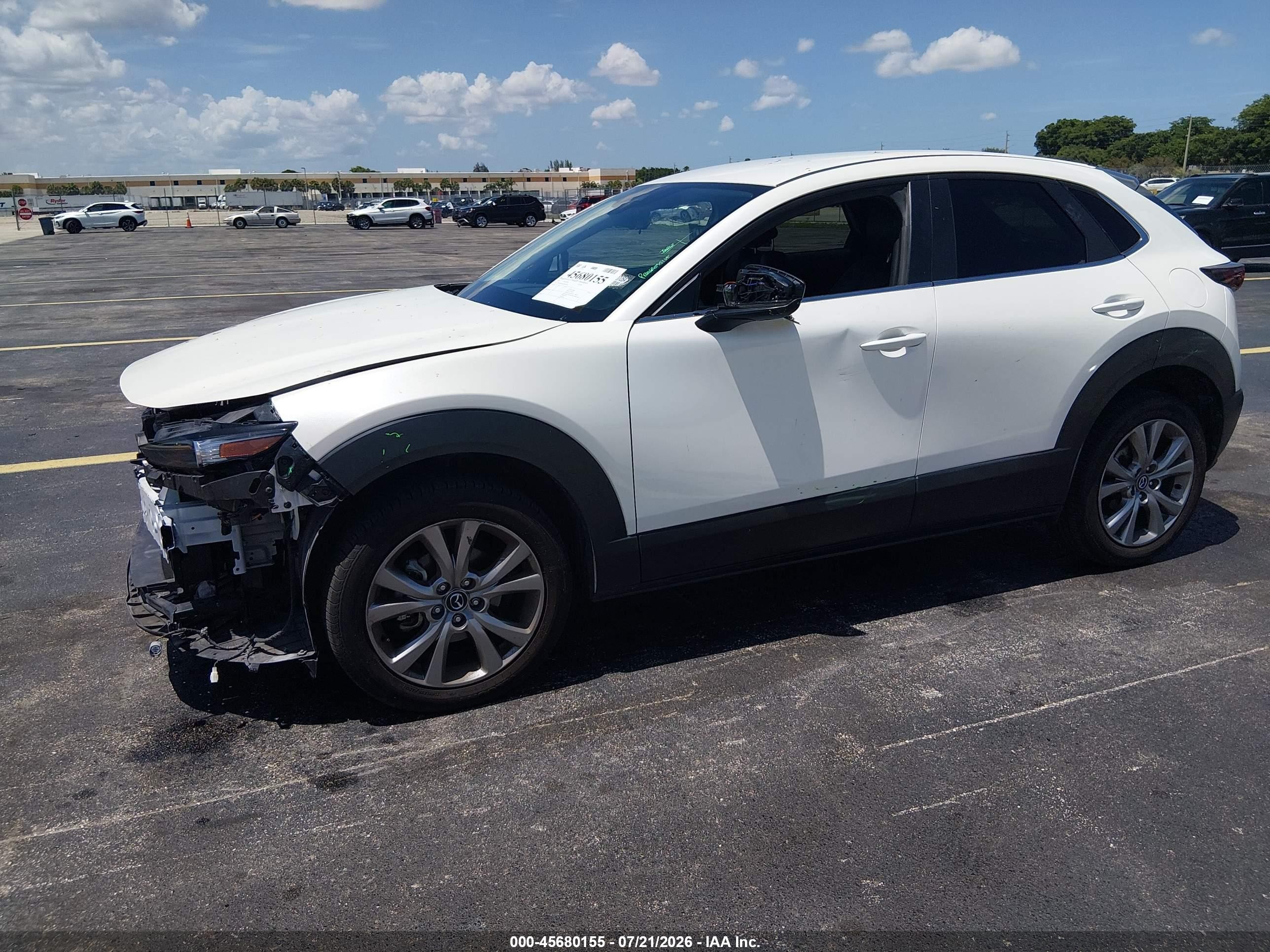 2021 Mazda Cx-30 Select White vin: 3MVDMABL6MM268376