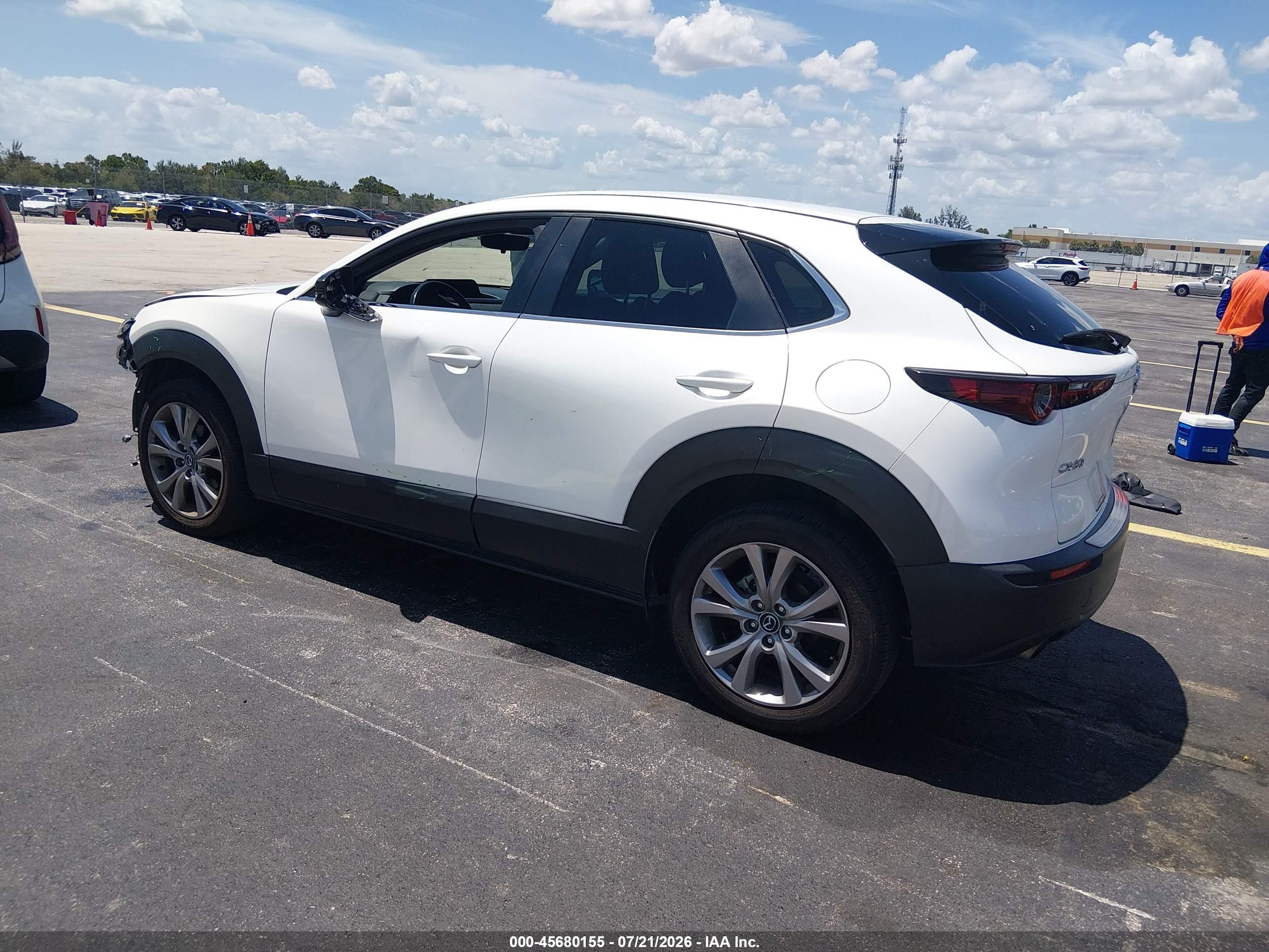 2021 Mazda Cx-30 Select White vin: 3MVDMABL6MM268376