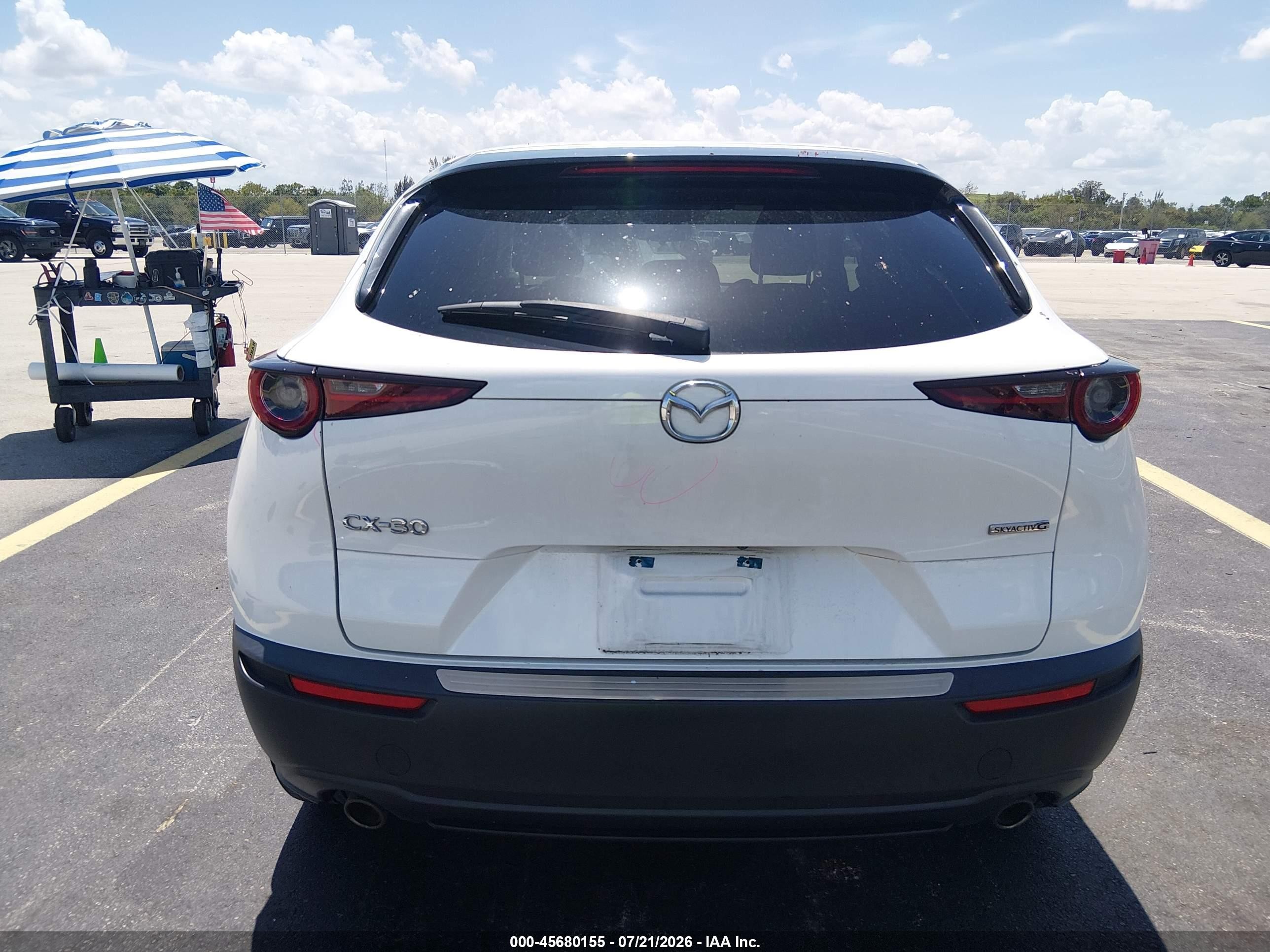 2021 Mazda Cx-30 Select White vin: 3MVDMABL6MM268376