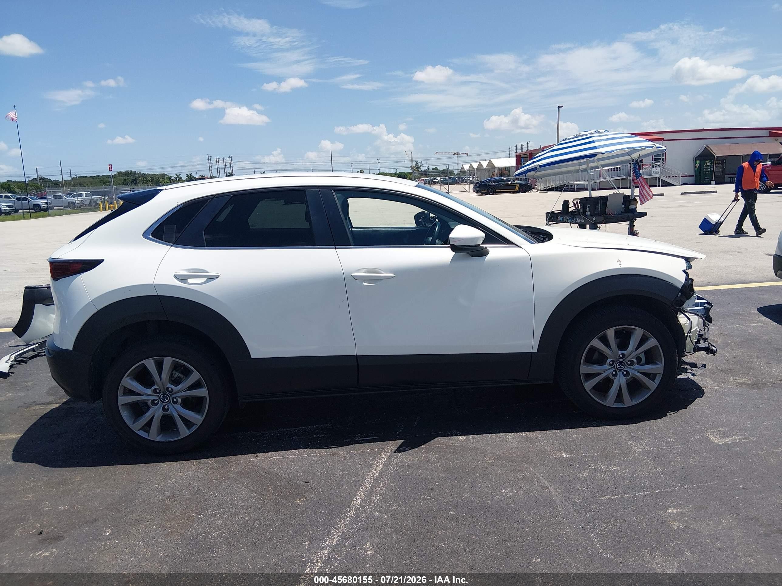 2021 Mazda Cx-30 Select White vin: 3MVDMABL6MM268376