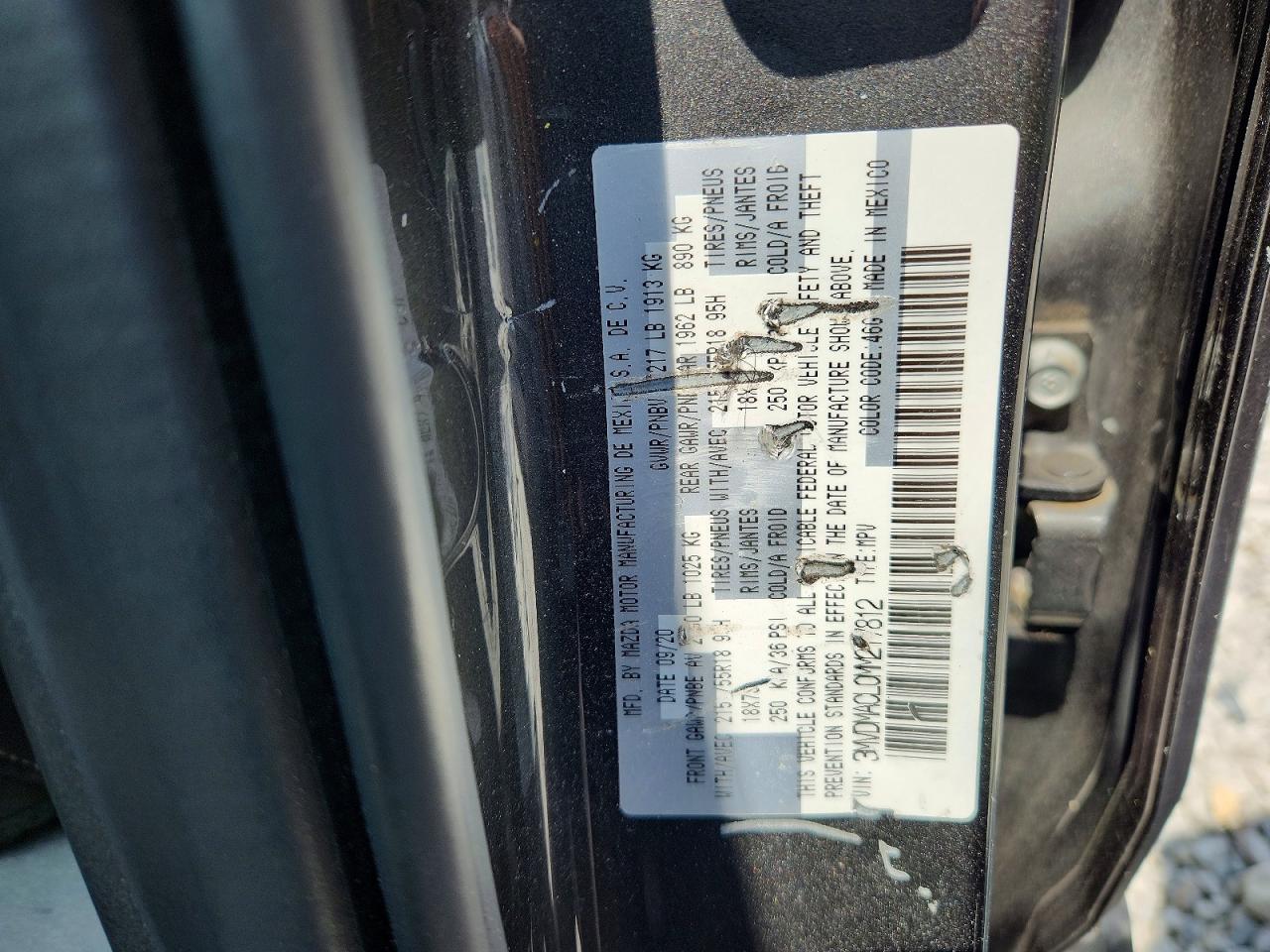 2021 Mazda Cx-30 Preferred Gray vin: 3MVDMACL0MM217812