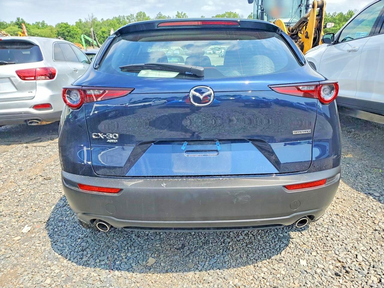 2025 Mazda Cx-30 Blue vin: 3MVDMBAM1SM820993