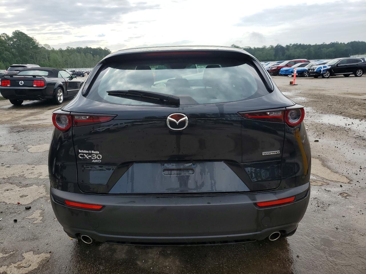 2024 Mazda Cx-30 Black vin: 3MVDMBAM9RM664499