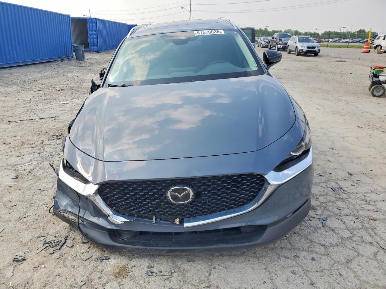 2021 Mazda Cx-30 Gray vin: 3MVDMBAY8MM307052