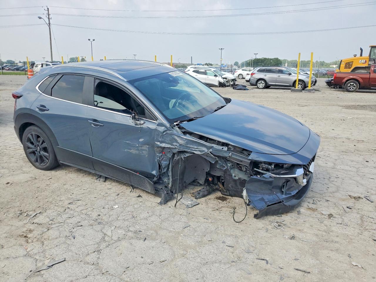 2021 Mazda Cx-30 Gray vin: 3MVDMBAY8MM307052