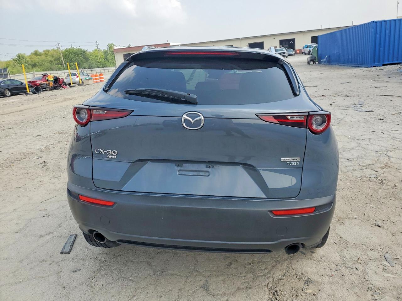 2021 Mazda Cx-30 Gray vin: 3MVDMBAY8MM307052