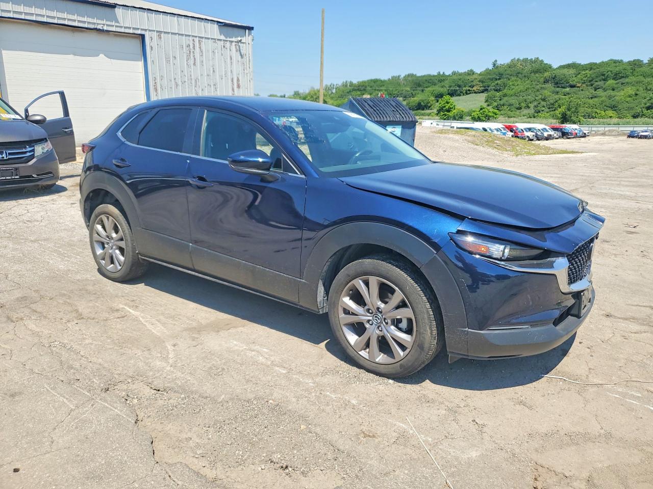 2021 Mazda Cx-30 Blue vin: 3MVDMBBL3MM239620