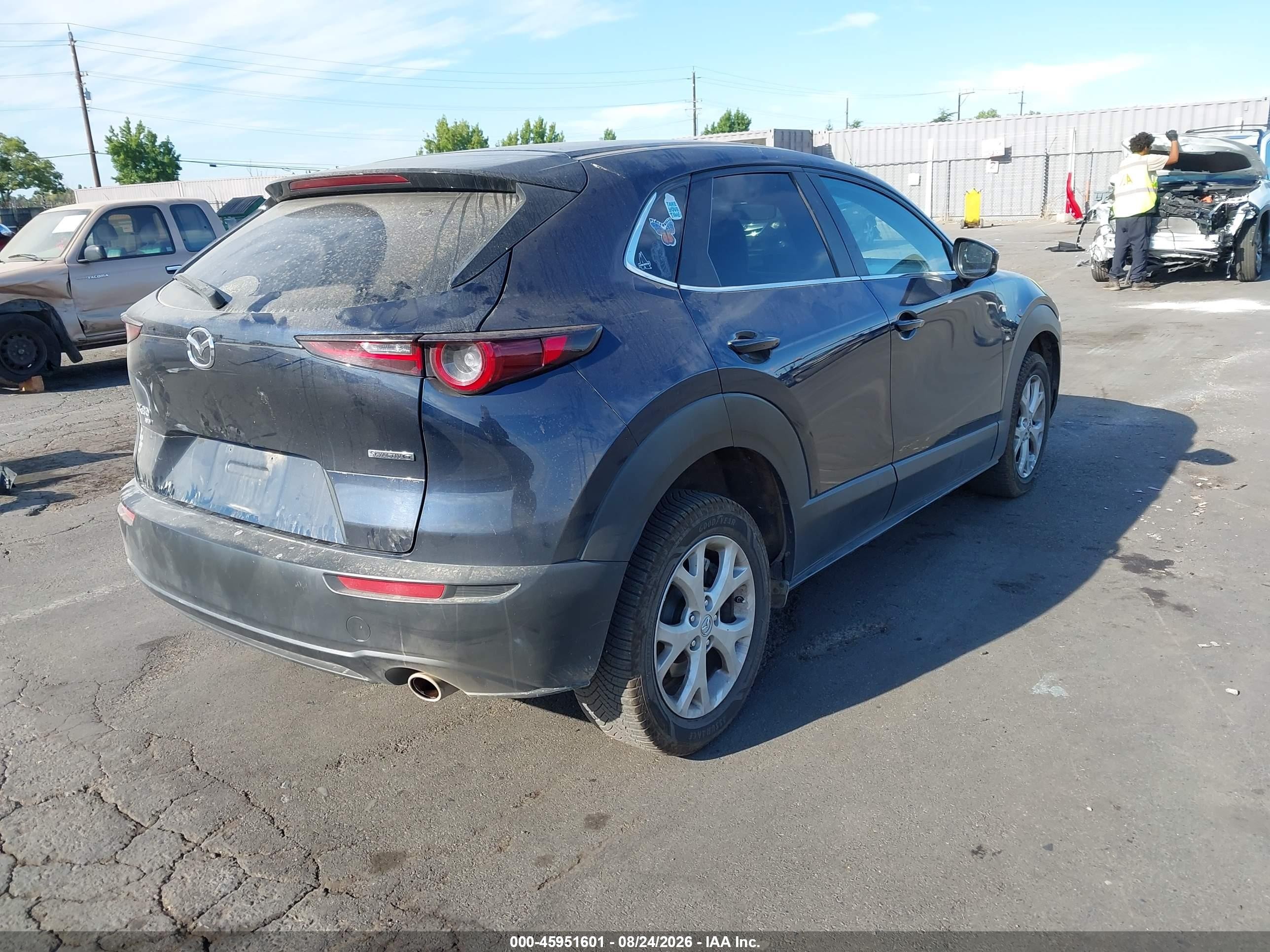2021 Mazda Cx-30 Select Blue vin: 3MVDMBBLXMM229442