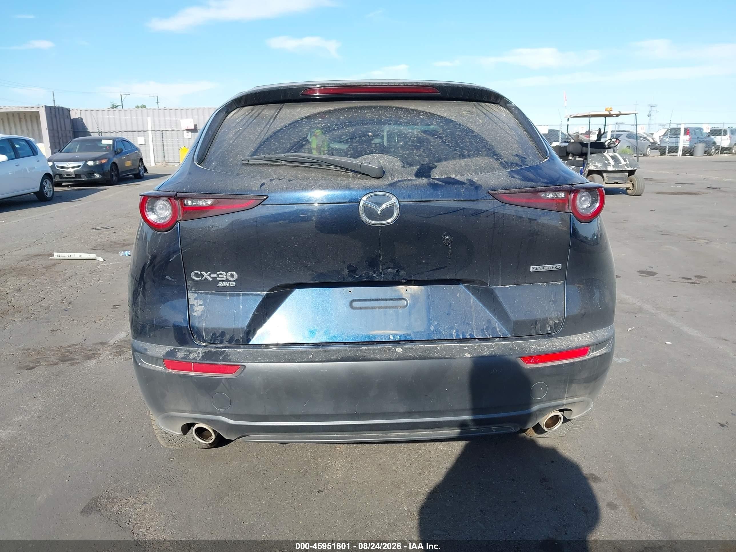 2021 Mazda Cx-30 Select Blue vin: 3MVDMBBLXMM229442