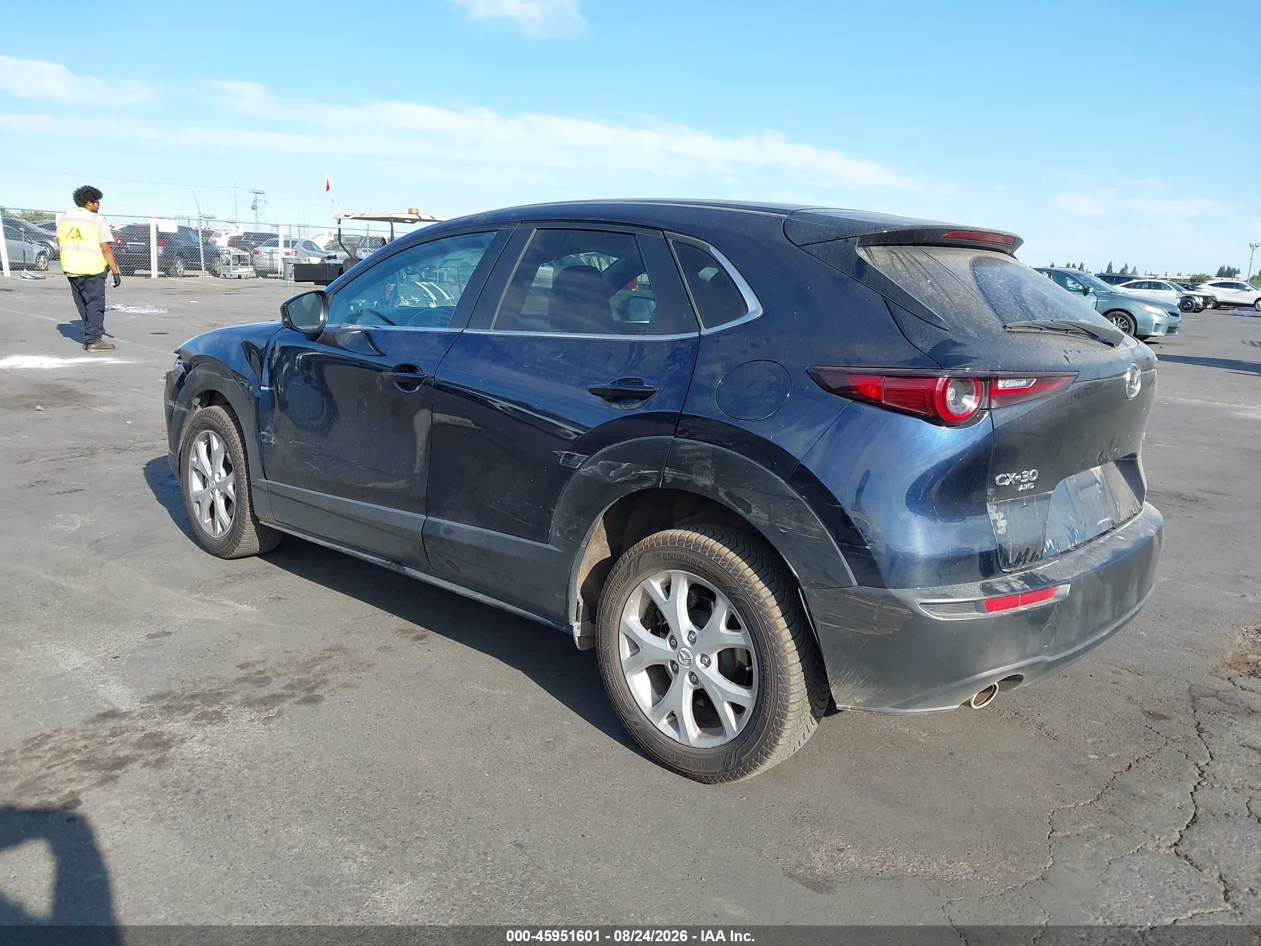 2021 Mazda Cx-30 Select Blue vin: 3MVDMBBLXMM229442