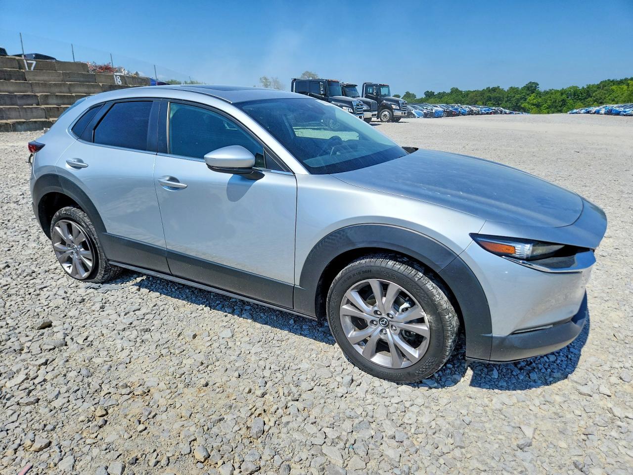 2021 Mazda Cx-30 Preferred Silver vin: 3MVDMBCL4MM234344
