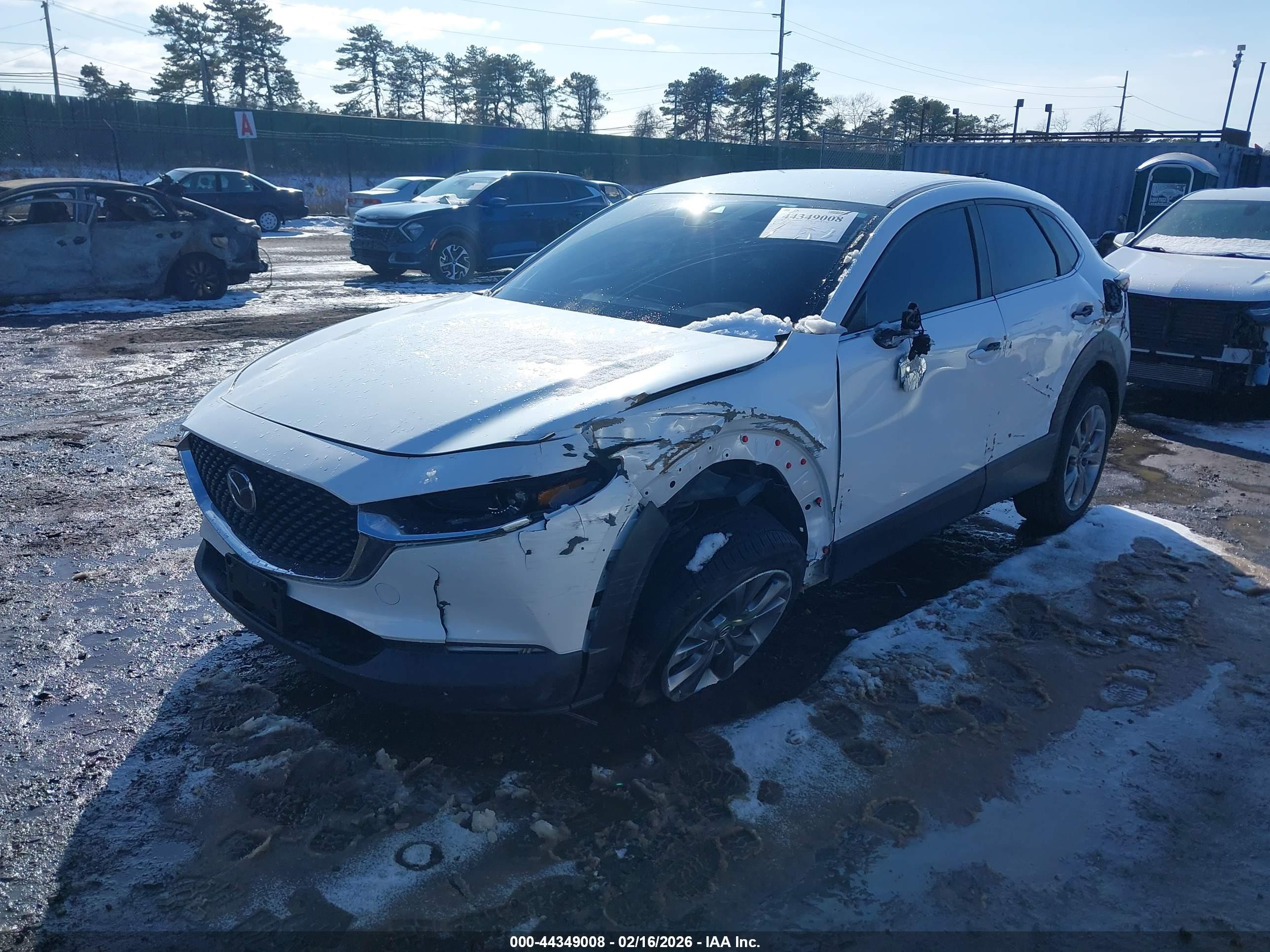 2020 Mazda Cx-30 Select Package Белый vin: 3MVDMBCLXLM123361