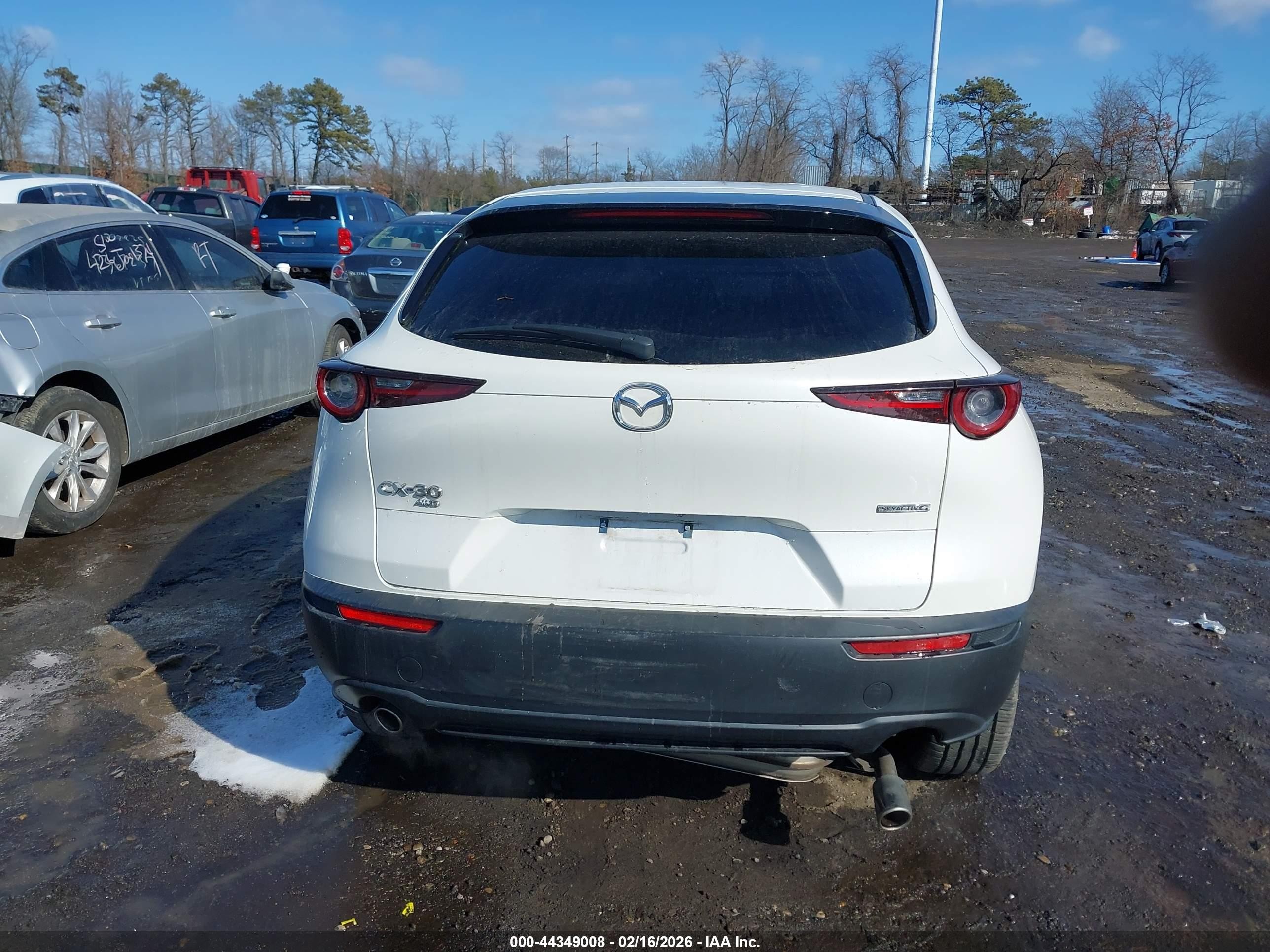2020 Mazda Cx-30 Select Package Белый vin: 3MVDMBCLXLM123361