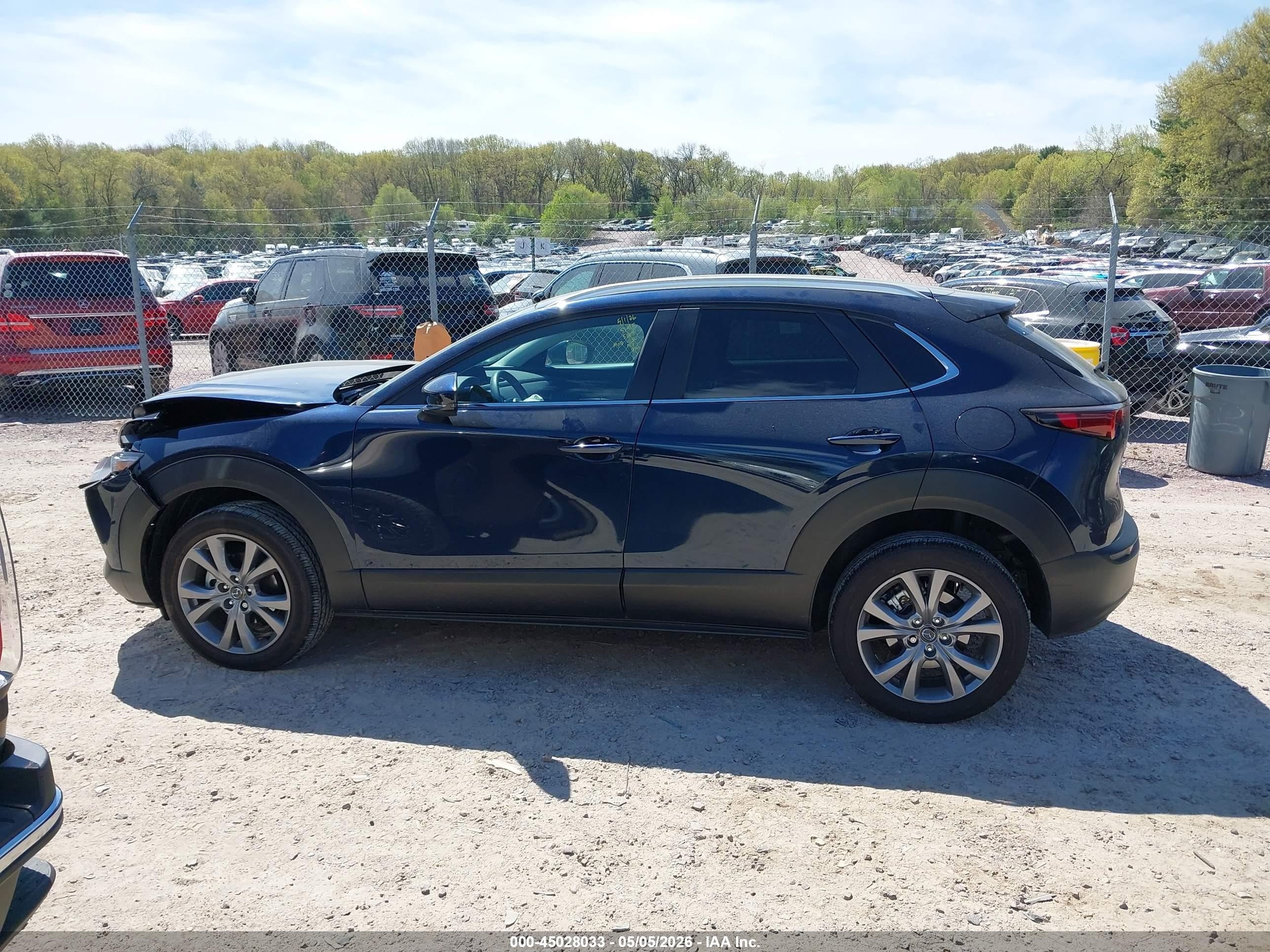 2025 Mazda Cx-30 2.5 S Preferred Package Blue vin: 3MVDMBCM1SM853103