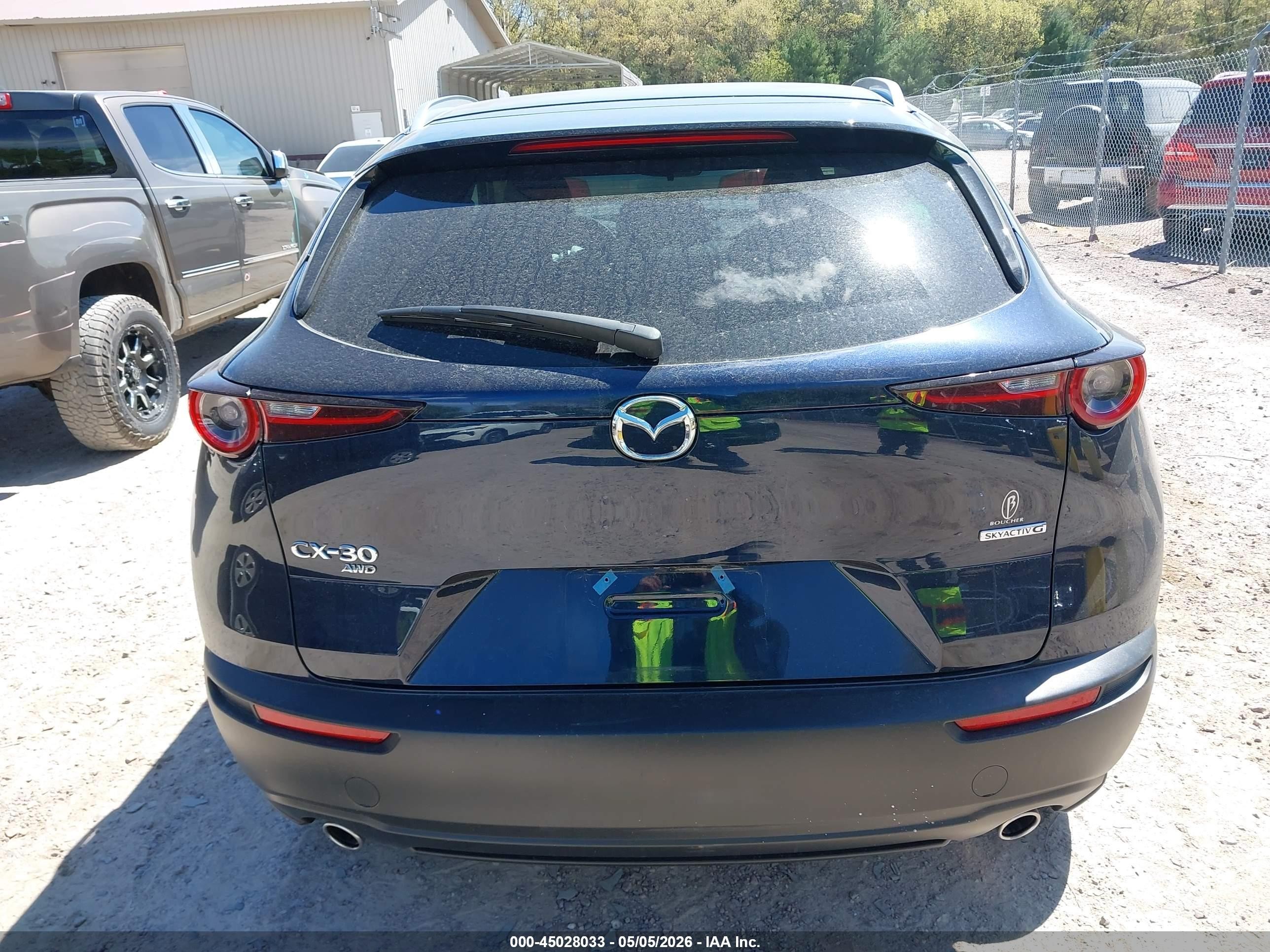 2025 Mazda Cx-30 2.5 S Preferred Package Blue vin: 3MVDMBCM1SM853103