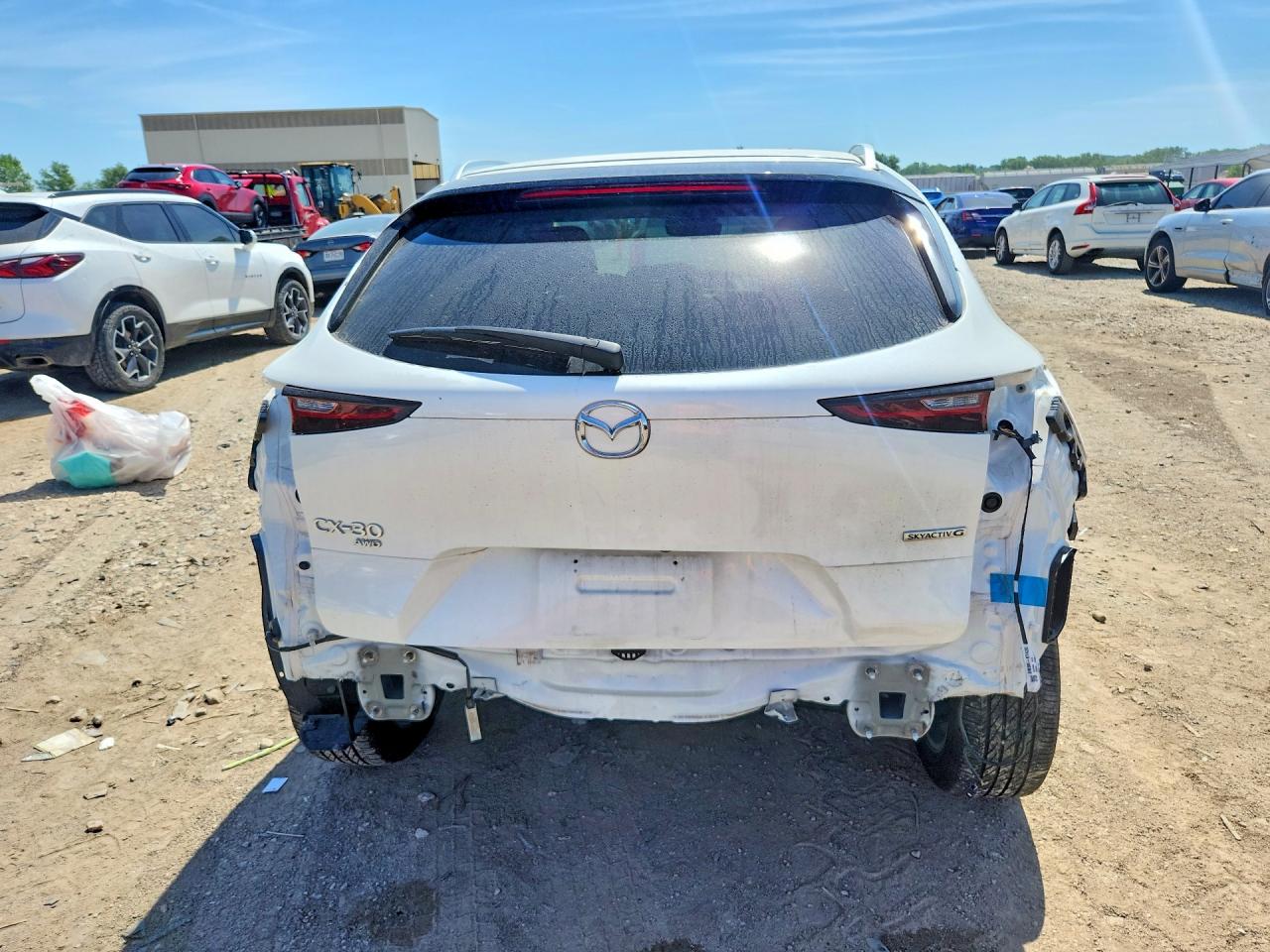 2025 Mazda Cx-30 Preferred White vin: 3MVDMBCM6SM851301