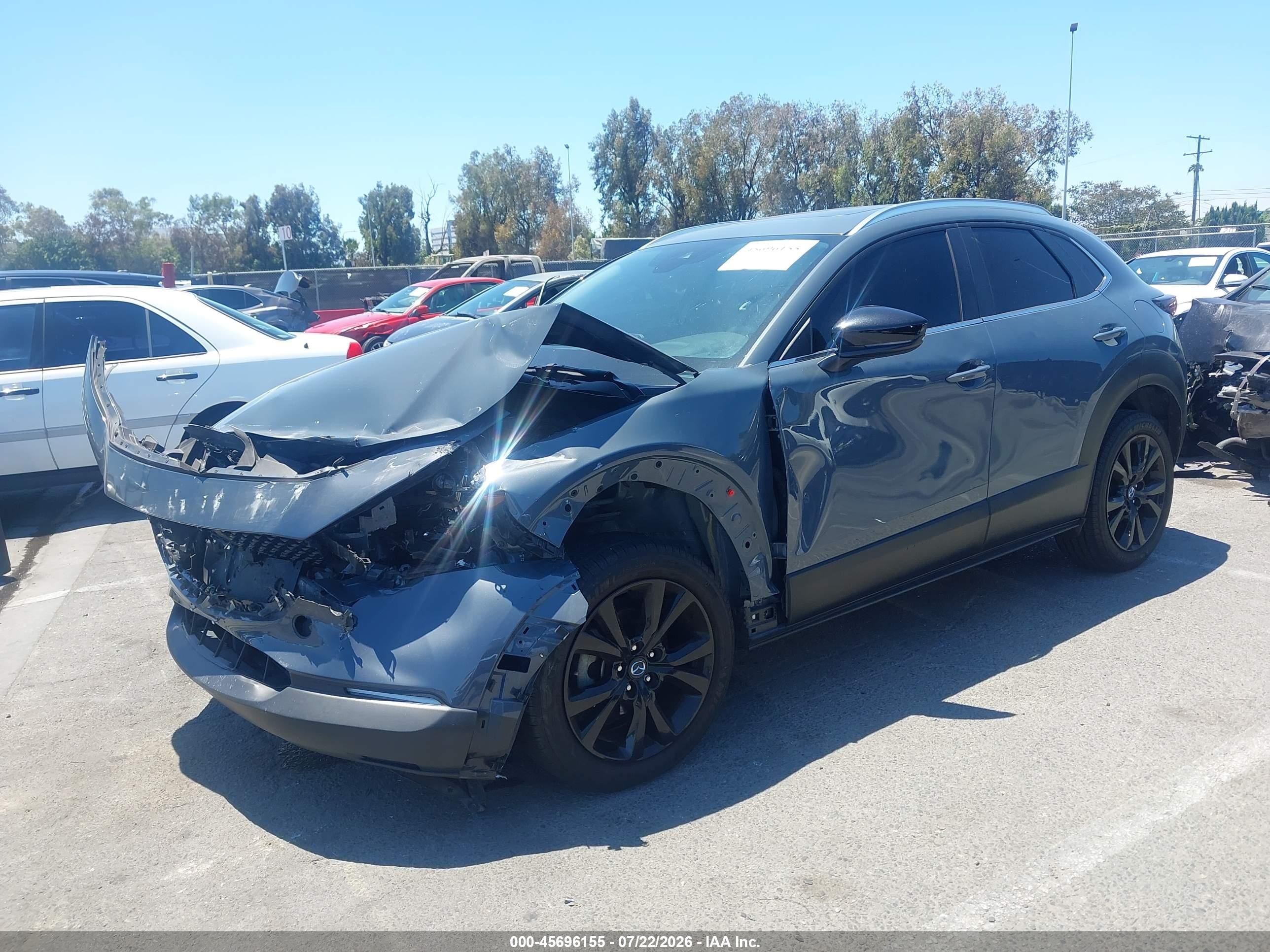 2023 Mazda Cx-30 2.5 S Carbon Edition Gray vin: 3MVDMBCM9PM540940