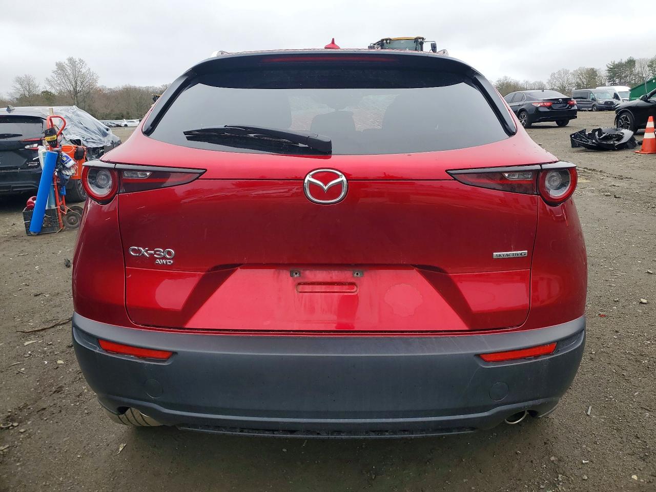 2021 Mazda Cx-30 Premium Maroon vin: 3MVDMBDL4MM314127