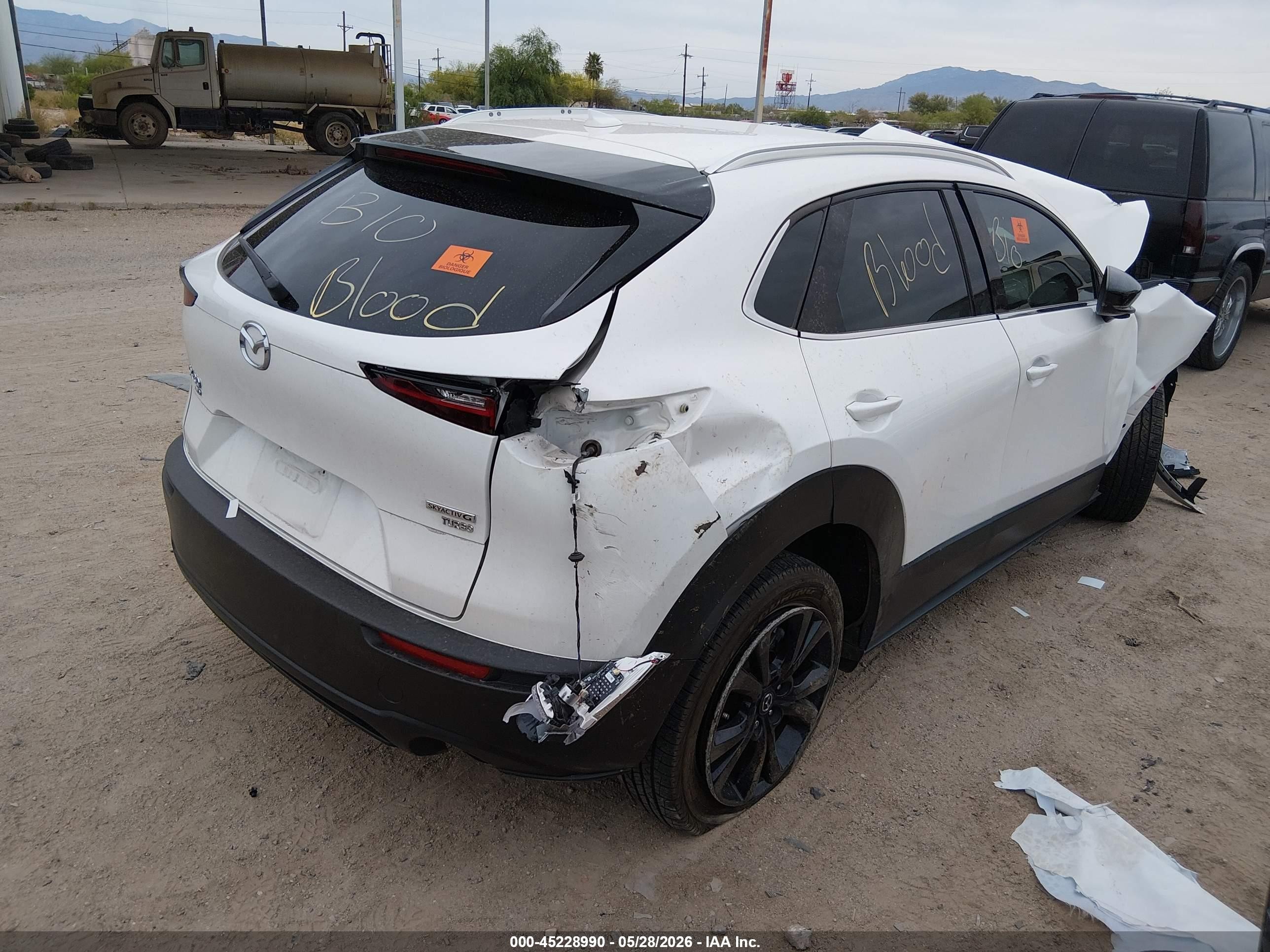 2021 Mazda Cx-30 2.5 Turbo Premium White vin: 3MVDMBDY5MM252703