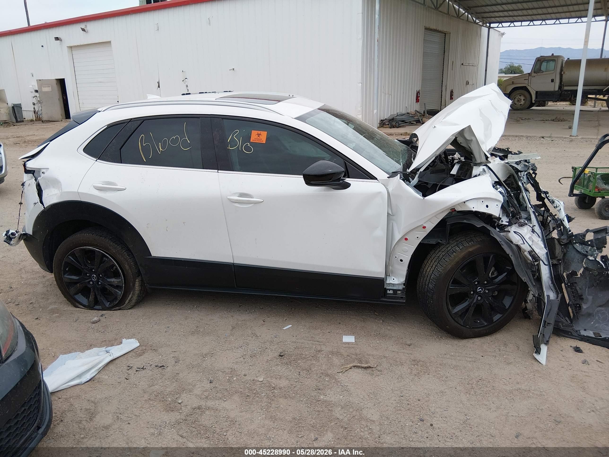 2021 Mazda Cx-30 2.5 Turbo Premium White vin: 3MVDMBDY5MM252703