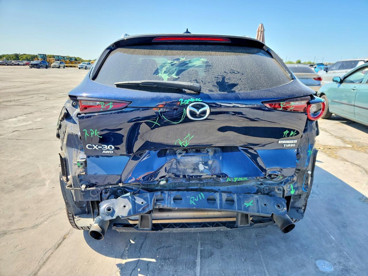 2021 Mazda Cx-30 Premium Синий vin: 3MVDMBDYXMM242474