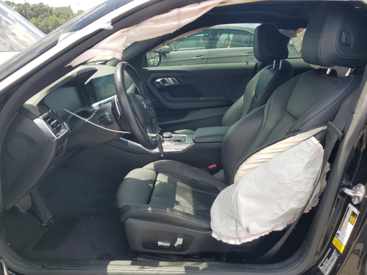 2022 Bmw 230i Черный vin: 3MW23CM08N8C47076