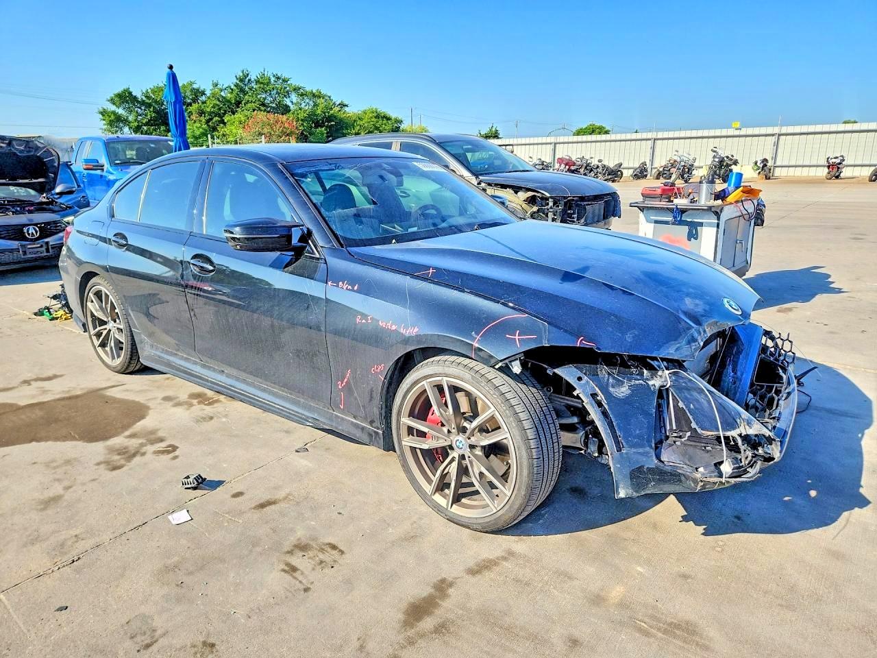 2025 Bmw M340i Черный vin: 3MW59FT01S8F83159