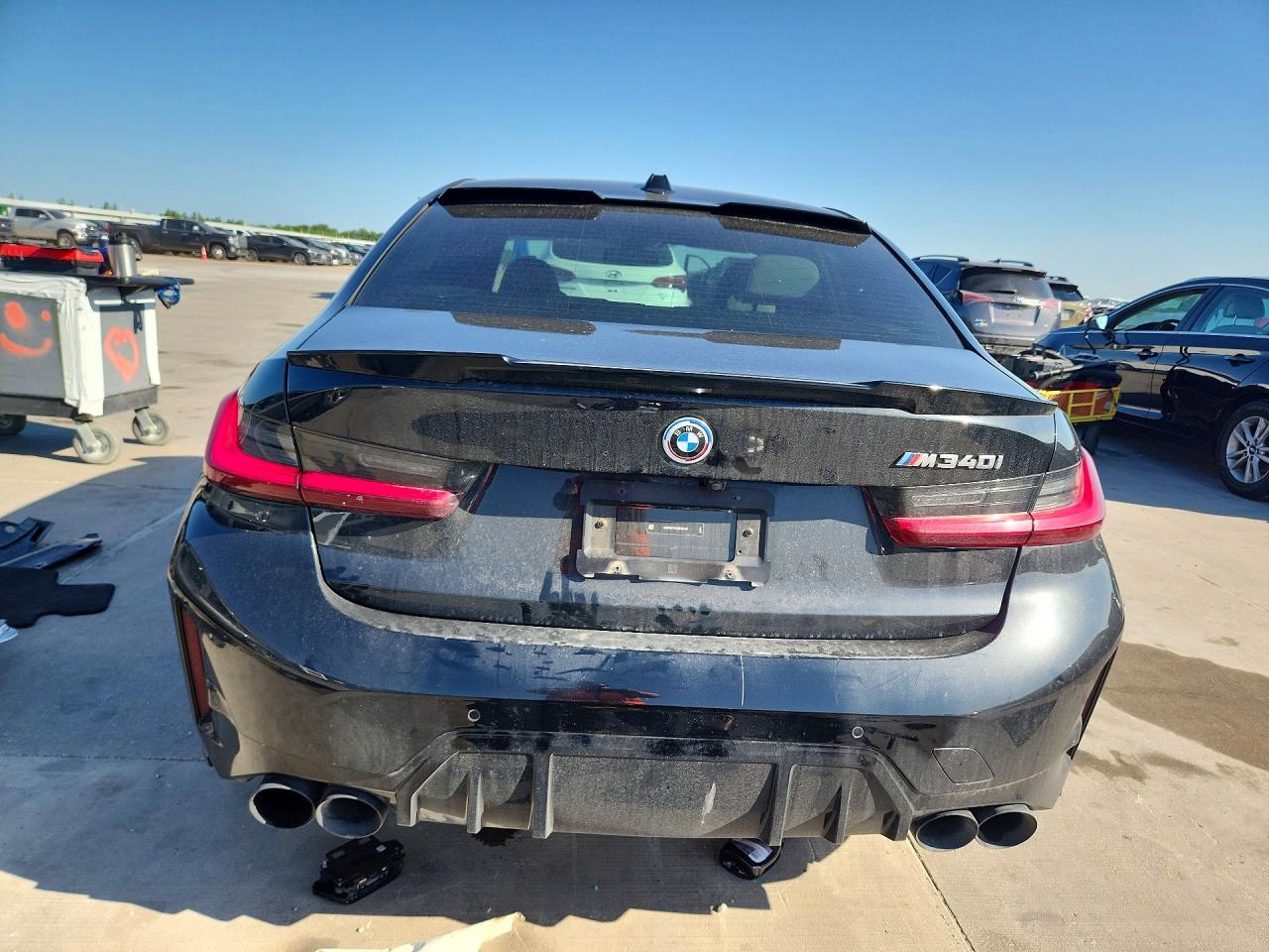 2025 Bmw M340i Черный vin: 3MW59FT01S8F83159