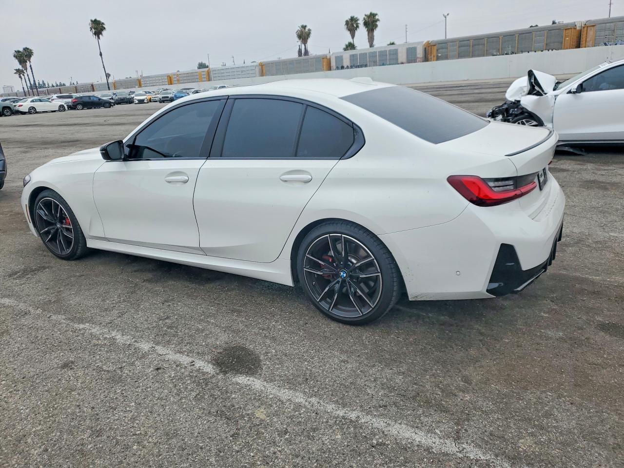 2025 Bmw M340i White vin: 3MW59FT09S8F24764