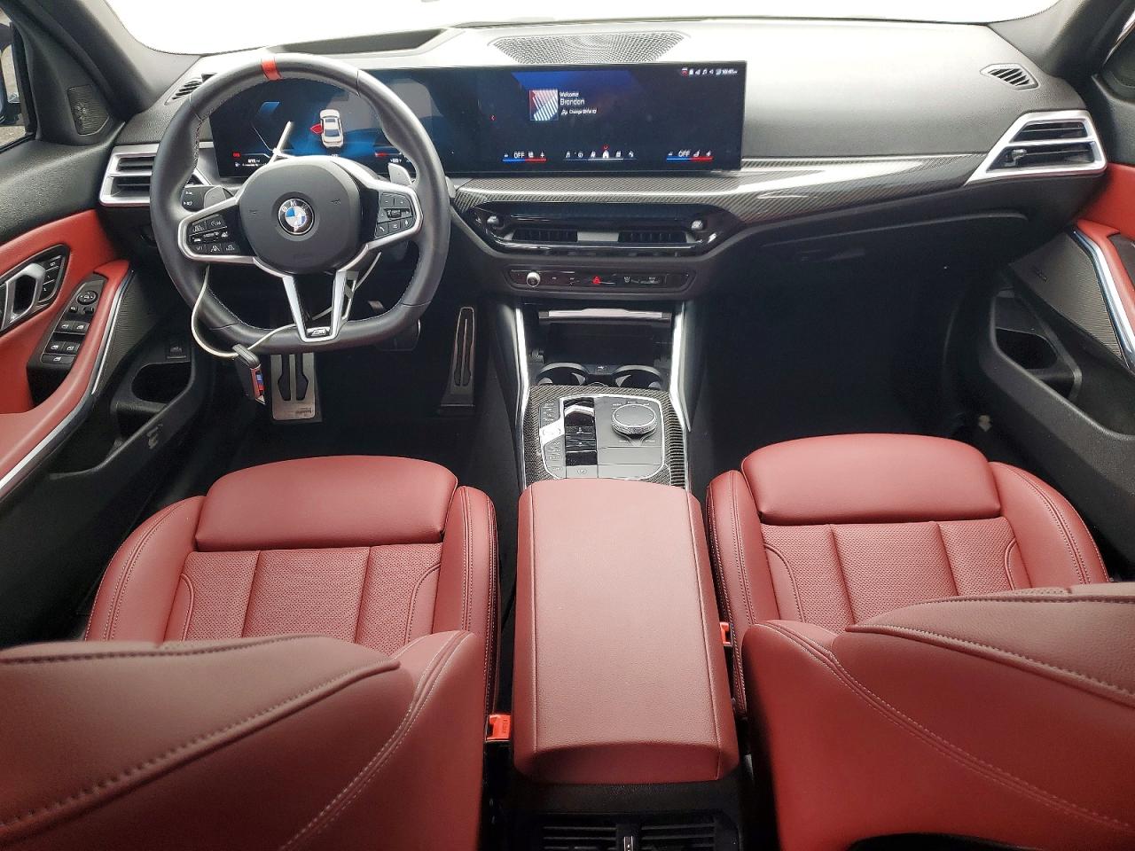 2025 Bmw M340i White vin: 3MW59FT09S8F24764