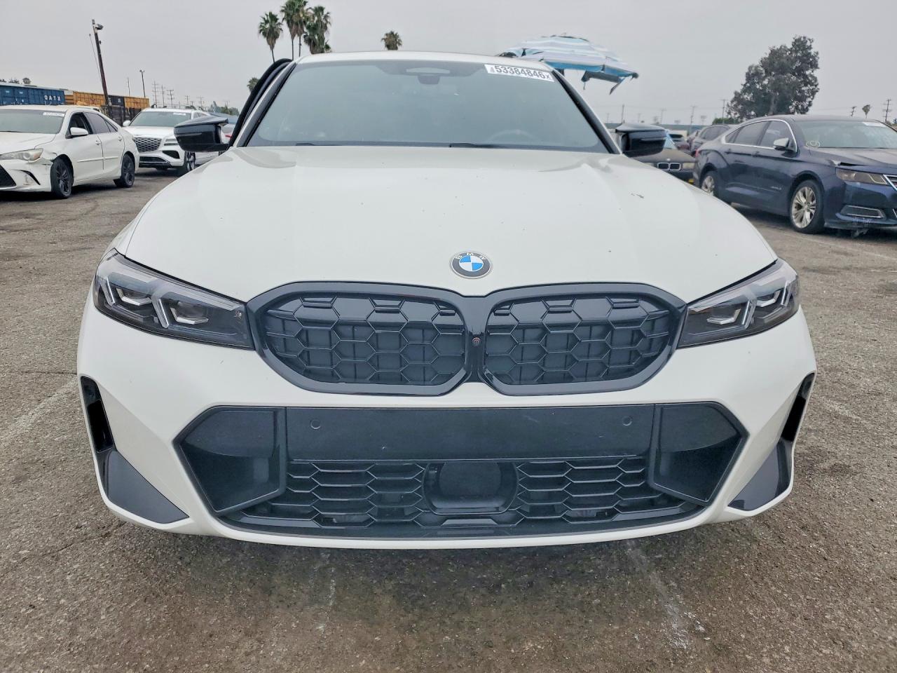 2025 Bmw M340i White vin: 3MW59FT09S8F24764