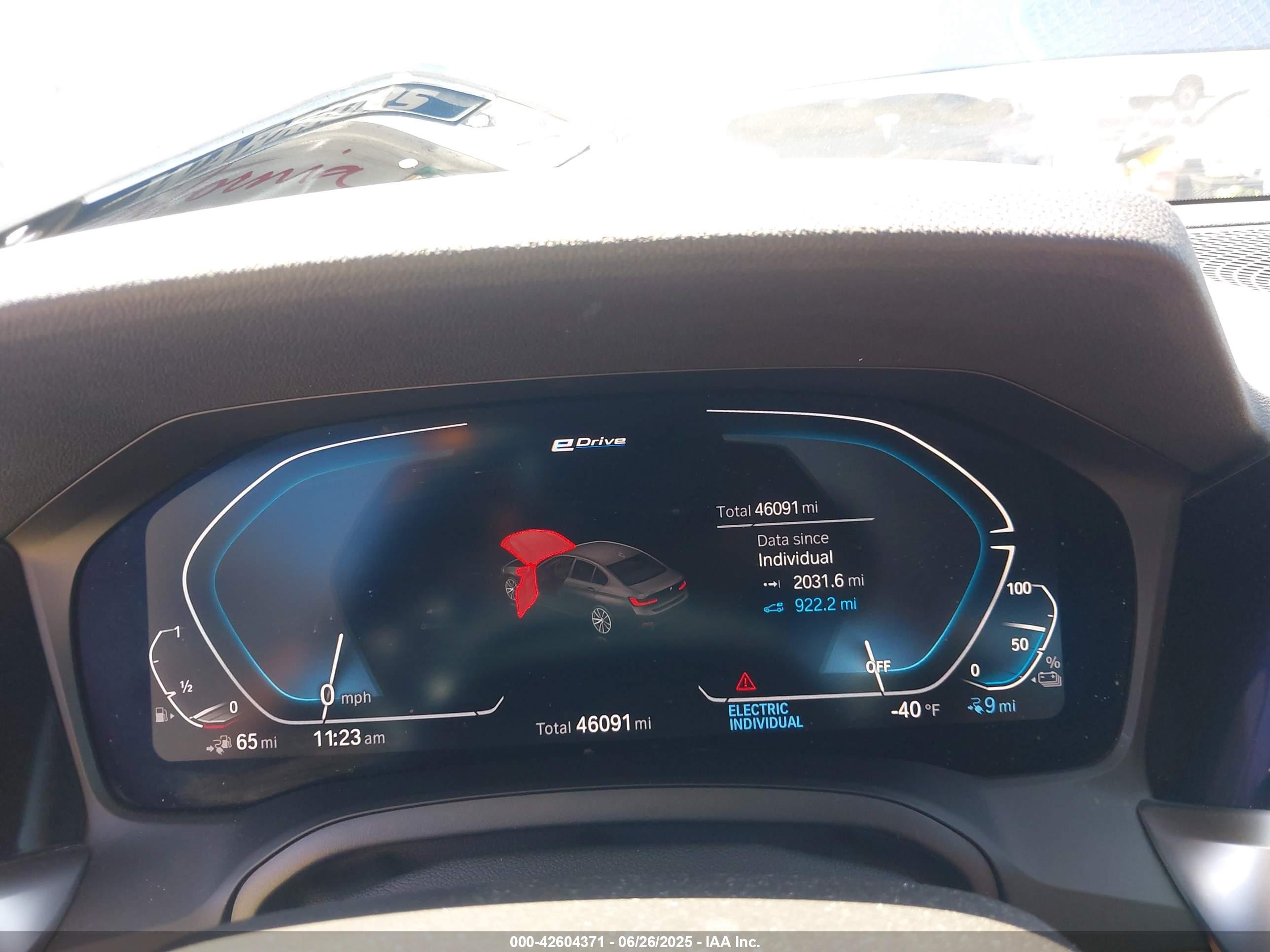 2022 Bmw 3 Series 330e Blue vin: 3MW5P7J07N8C39029
