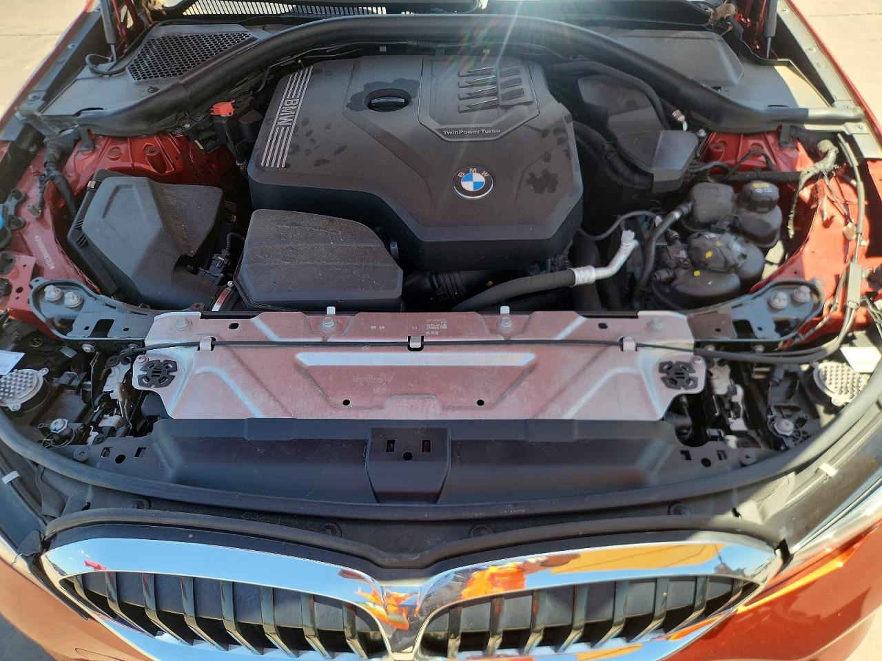 2021 Bmw 330i Orange vin: 3MW5R1J01M8B72630