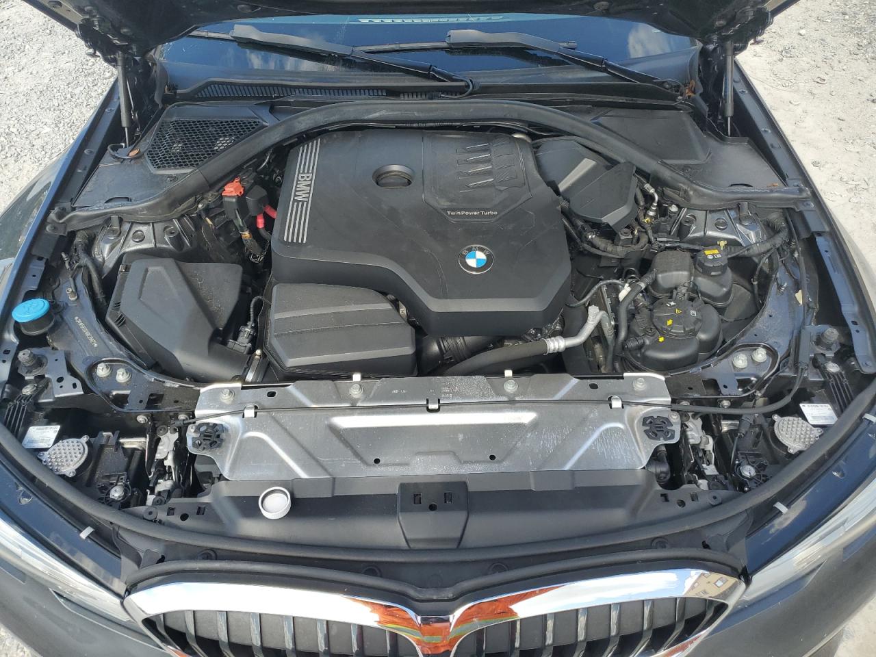 2022 Bmw 330i    Серый vin: 3MW5R1J01N8C26879