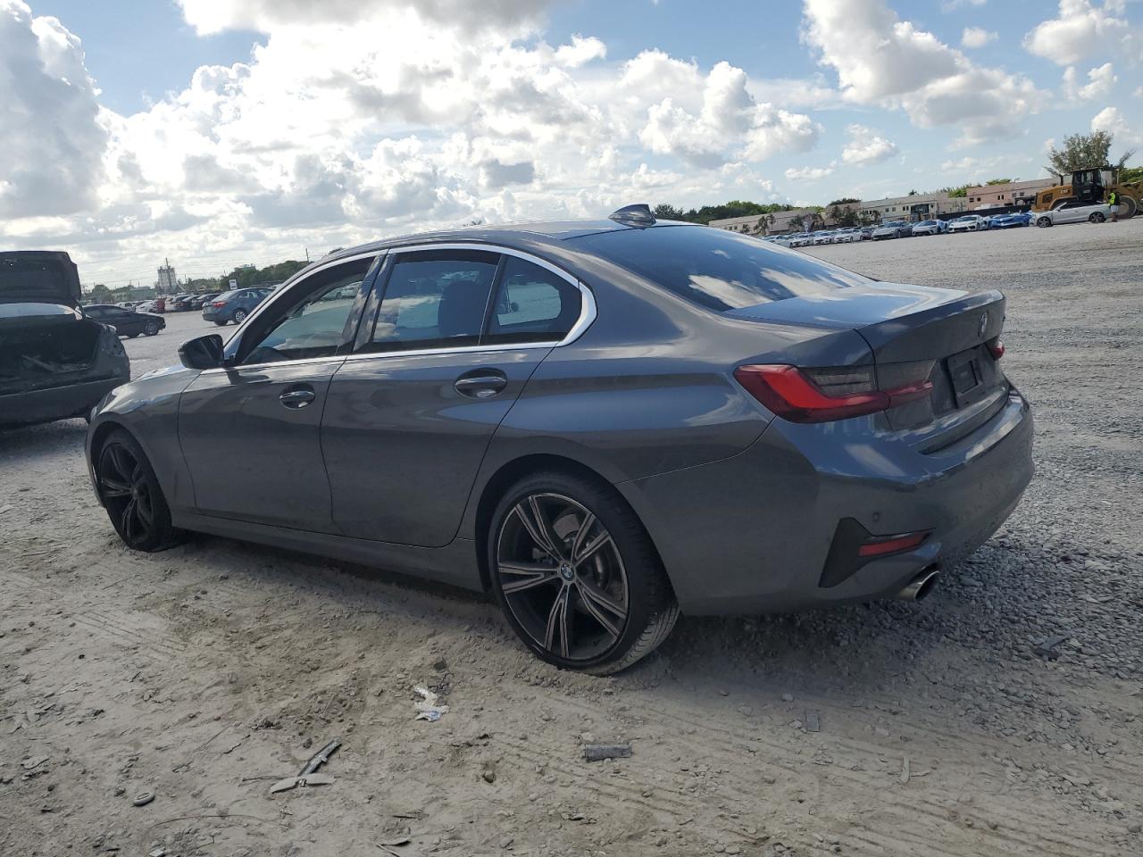 2022 Bmw 330i    Серый vin: 3MW5R1J01N8C26879