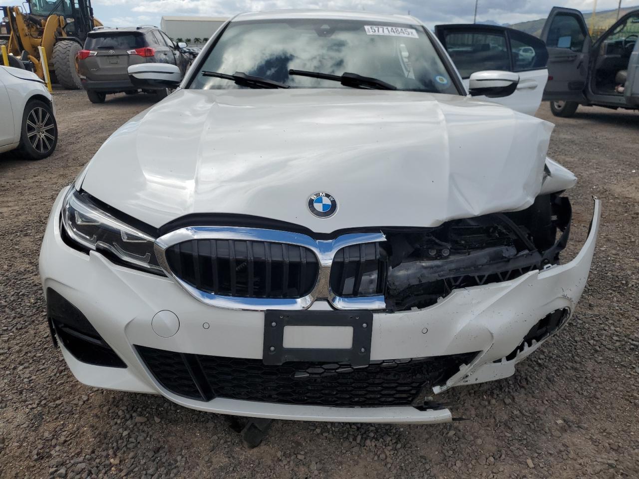 2022 Bmw 330i    White vin: 3MW5R1J02N8C27698