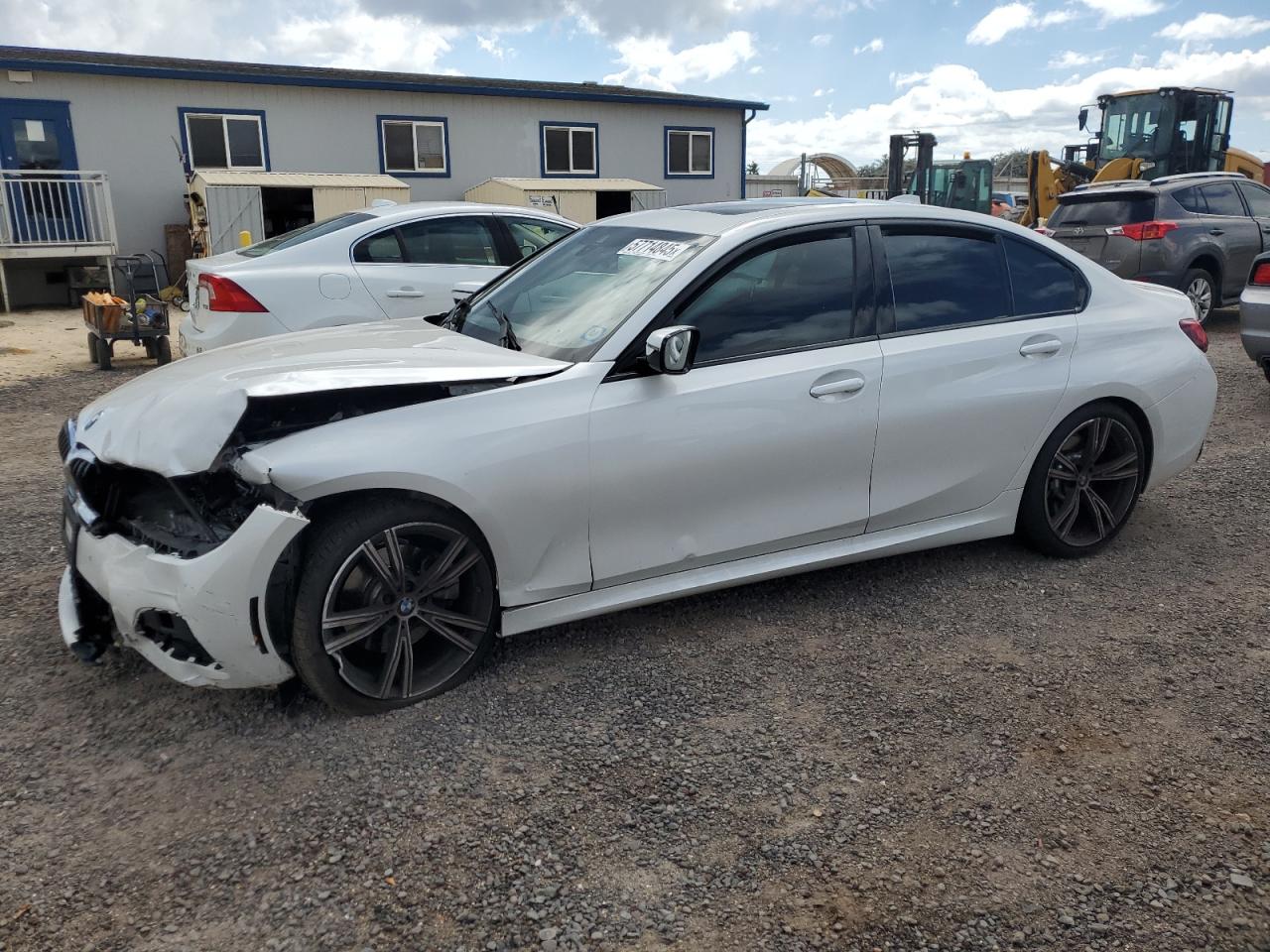 2022 Bmw 330i    White vin: 3MW5R1J02N8C27698