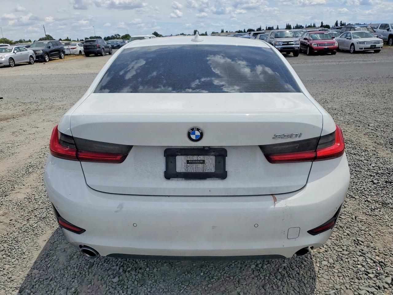 2020 Bmw 330i White vin: 3MW5R1J04L8B04420