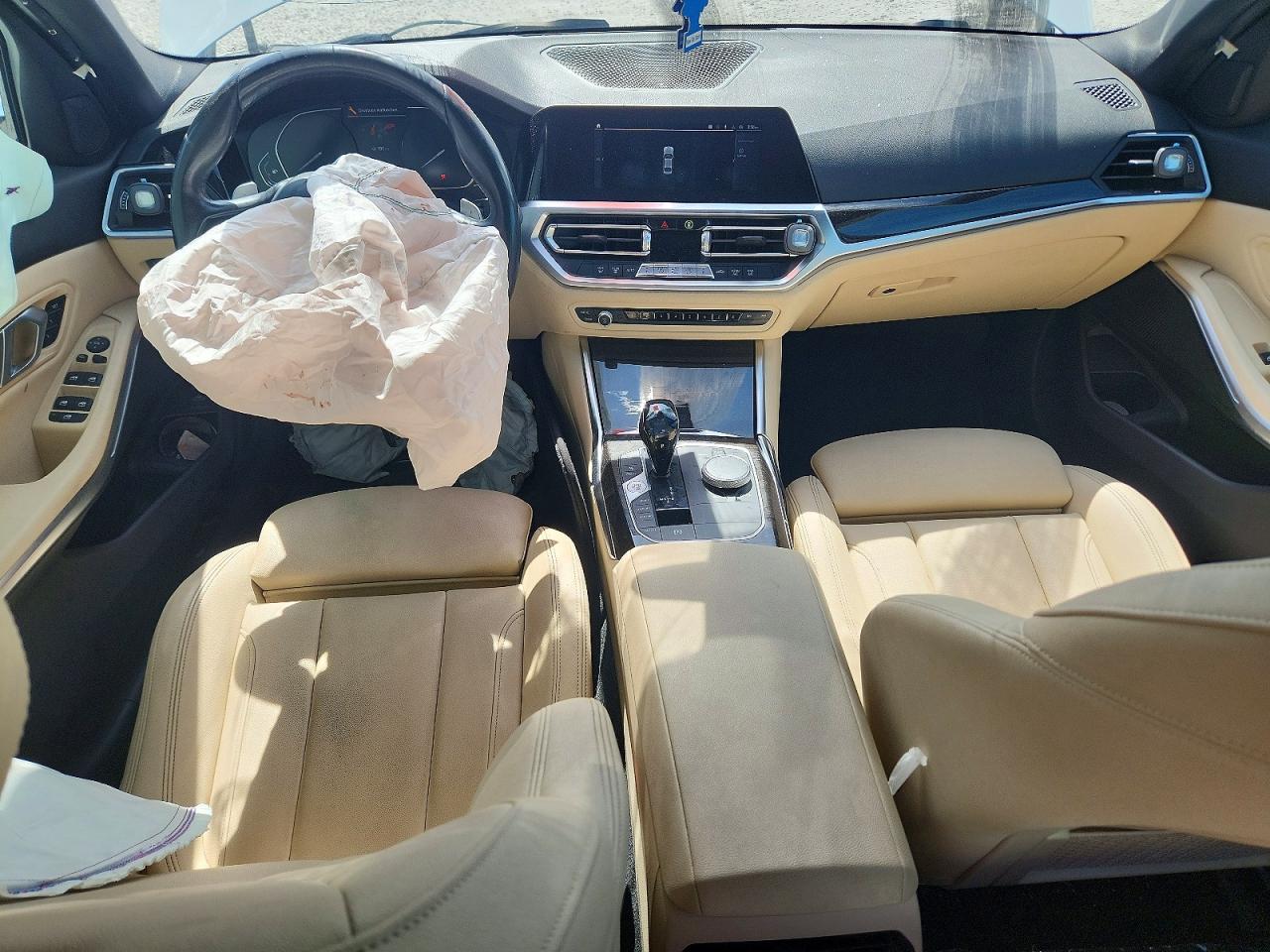 2021 Bmw 330i Белый vin: 3MW5R1J04M8B83721