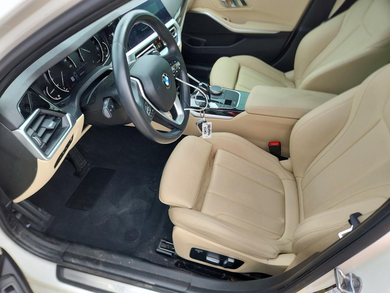 2020 Bmw 330i Белый vin: 3MW5R1J06L8B04810