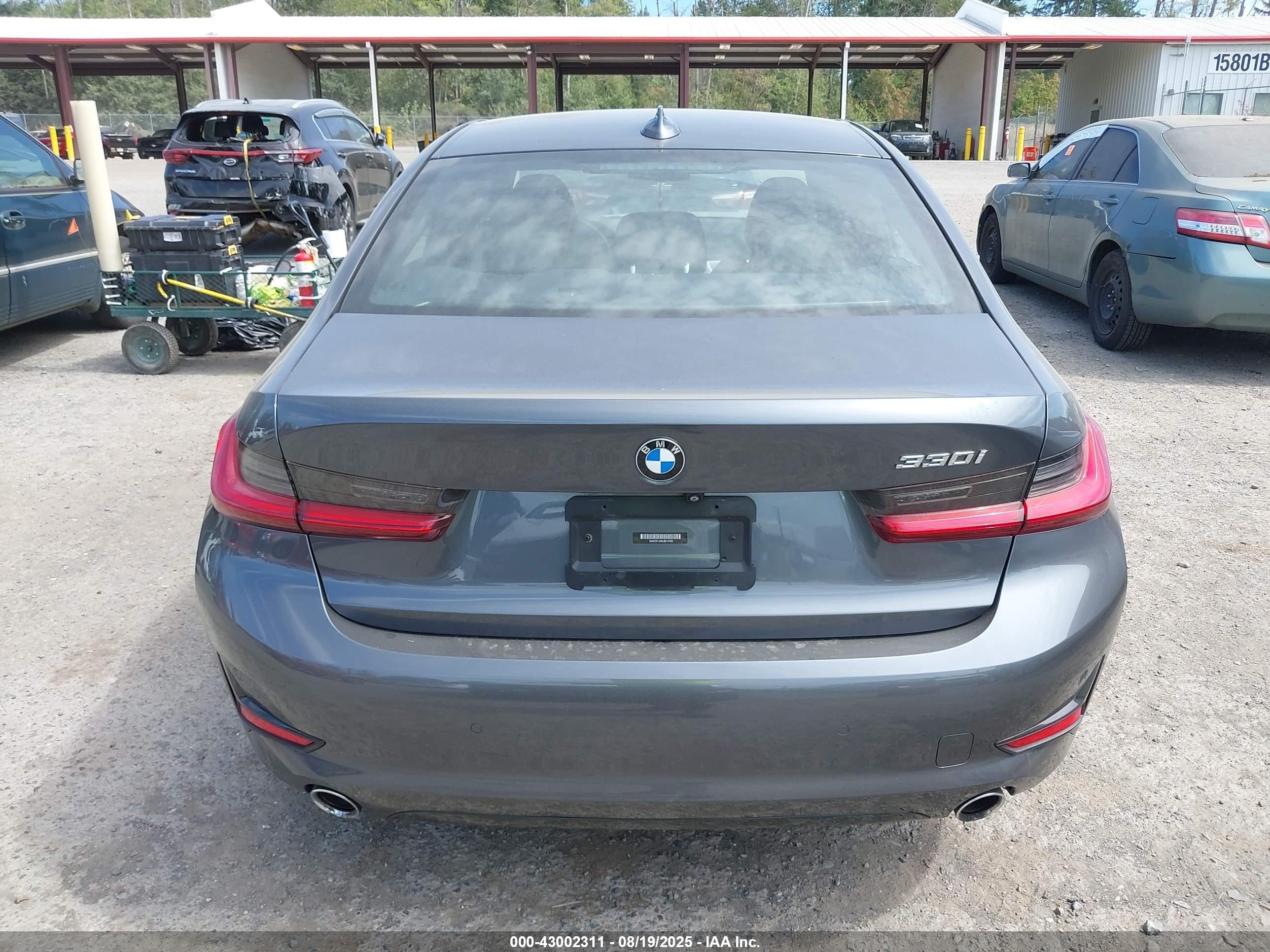 2020 Bmw 330i   Gray vin: 3MW5R1J06L8B14799