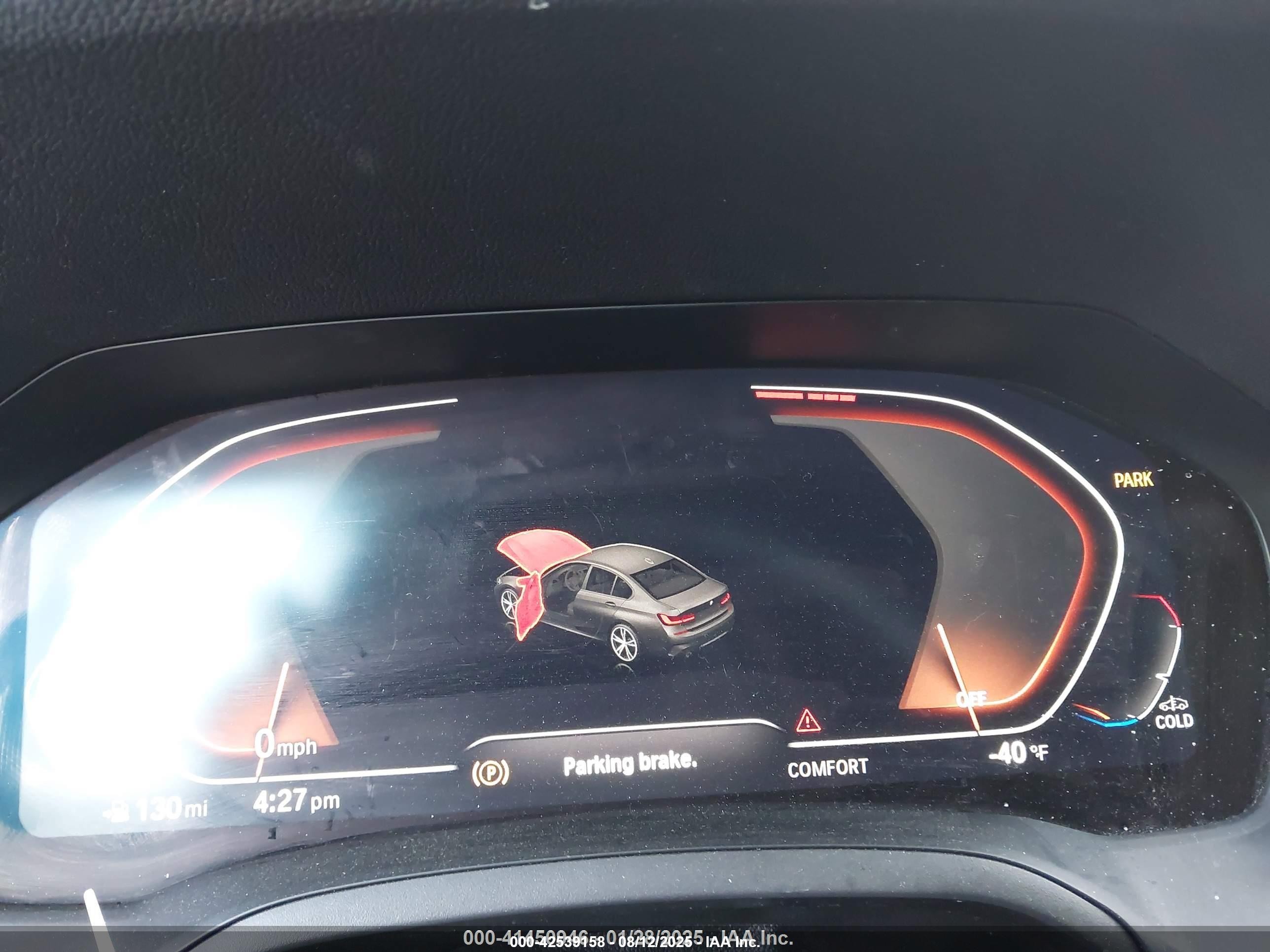 2022 Bmw 330i   Blue vin: 3MW5R1J06N8C22729