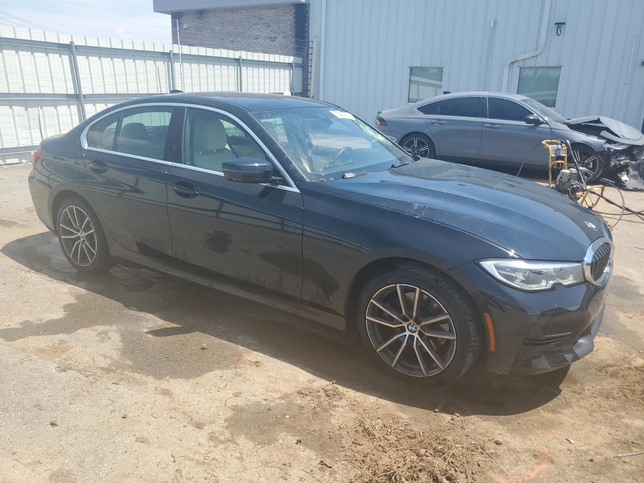 2021 Bmw 330i    Черный vin: 3MW5R1J09M8B71869