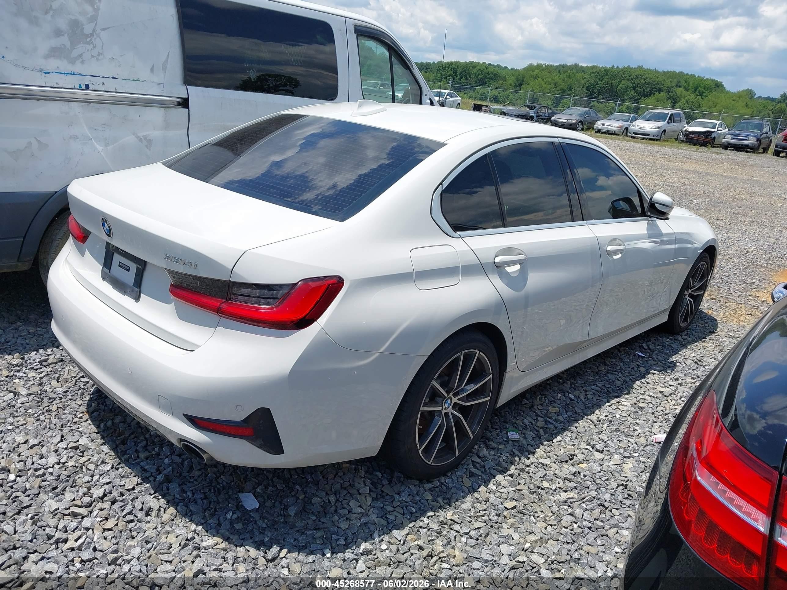 2020 Bmw 330i   Белый vin: 3MW5R1J0XL8B11727