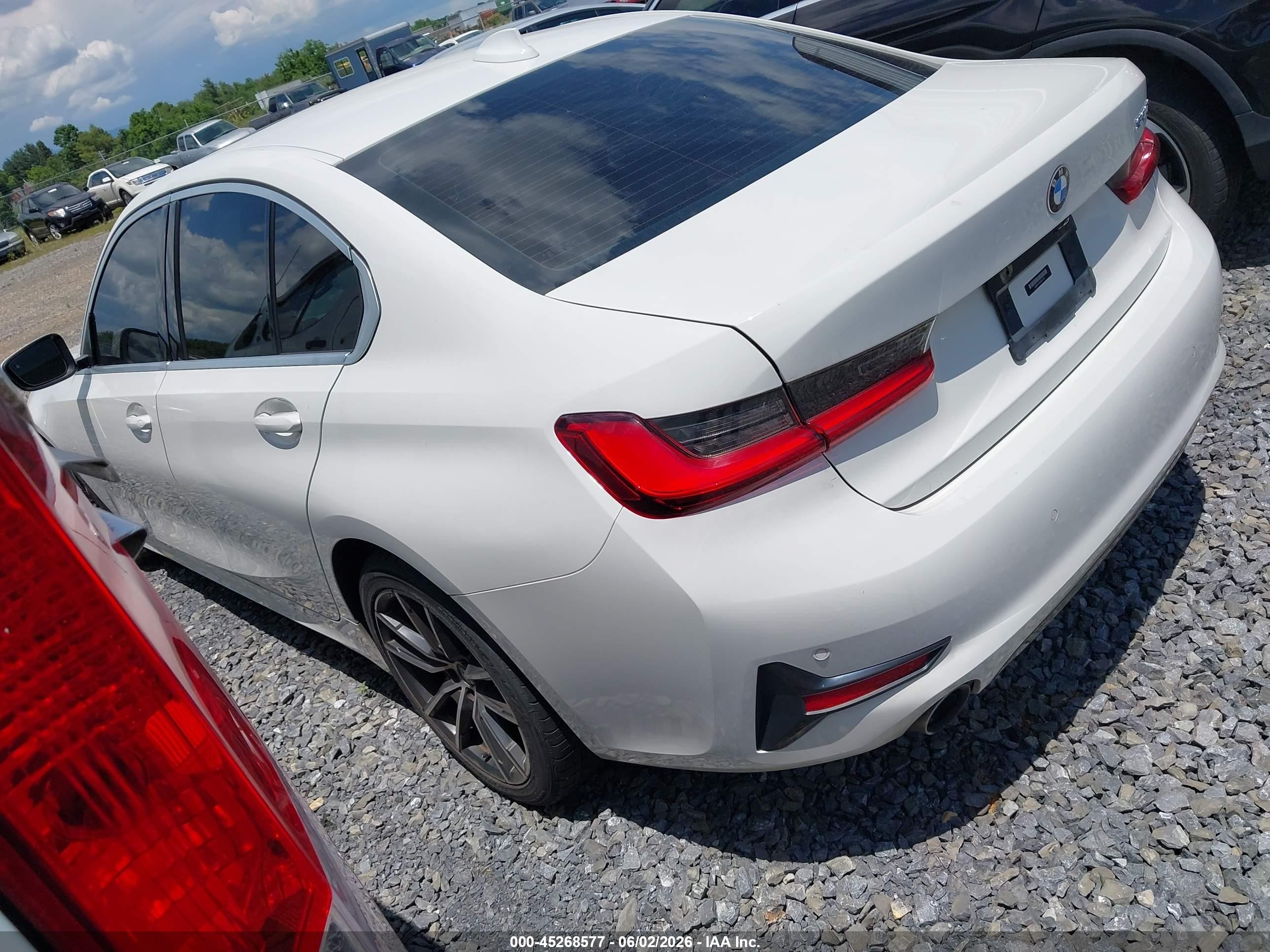 2020 Bmw 330i   Белый vin: 3MW5R1J0XL8B11727