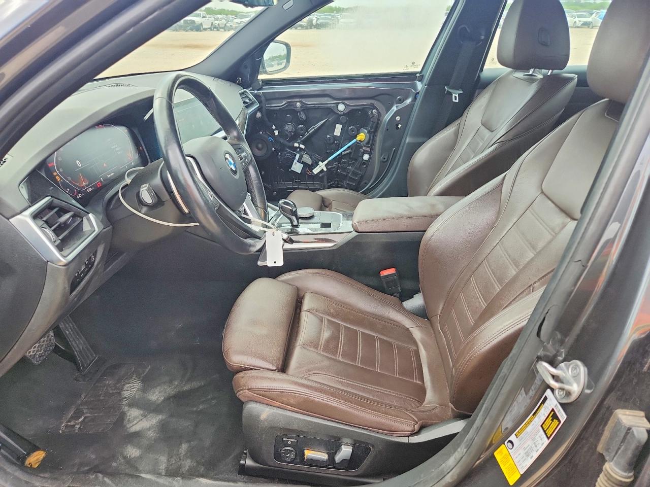 2020 Bmw 330i Gray vin: 3MW5R1J0XL8B42492
