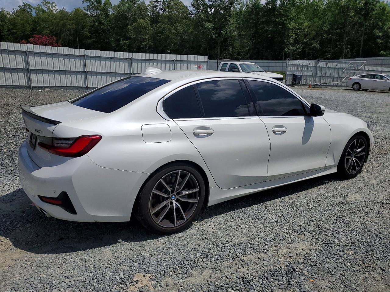 2021 Bmw 330xi White vin: 3MW5R7J00M8B51156