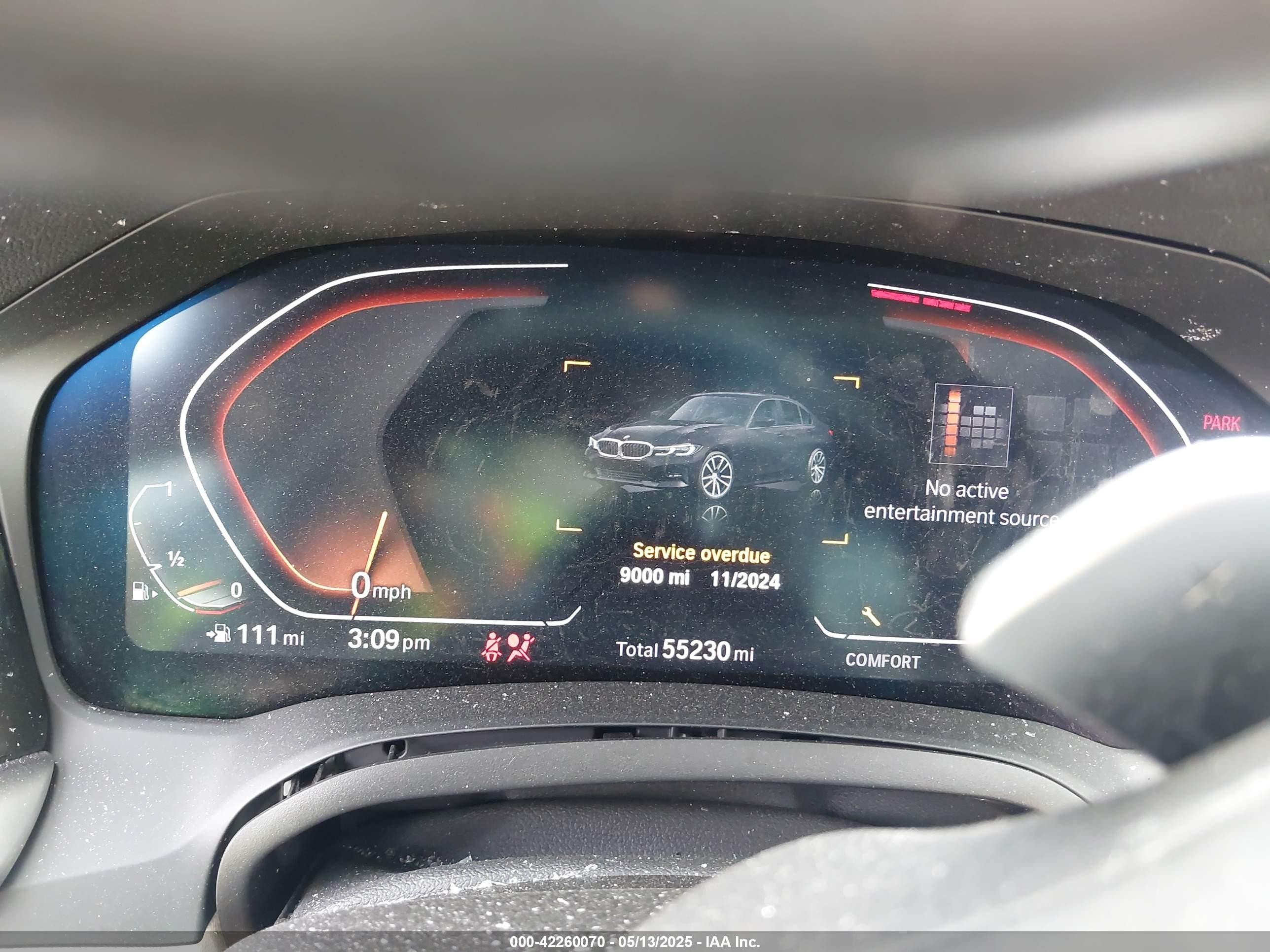 2021 Bmw 330i Xdrive Черный vin: 3MW5R7J00M8B79538