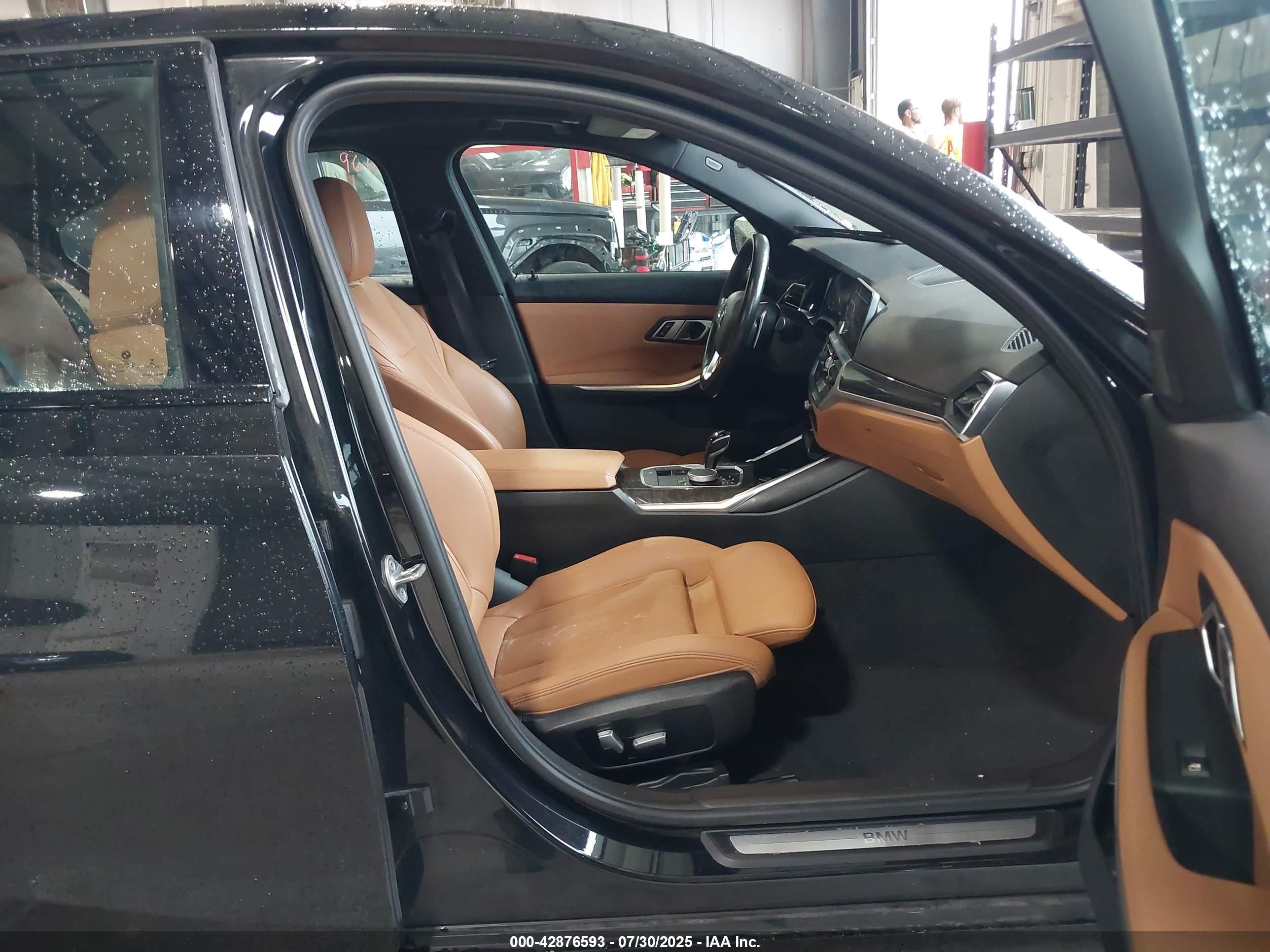 2022 Bmw 330i Xdrive Black vin: 3MW5R7J00N8C26844